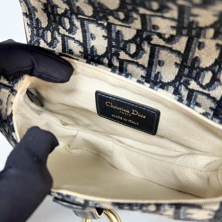 Dior - Saddle - Cloth - Multicolour - (small)