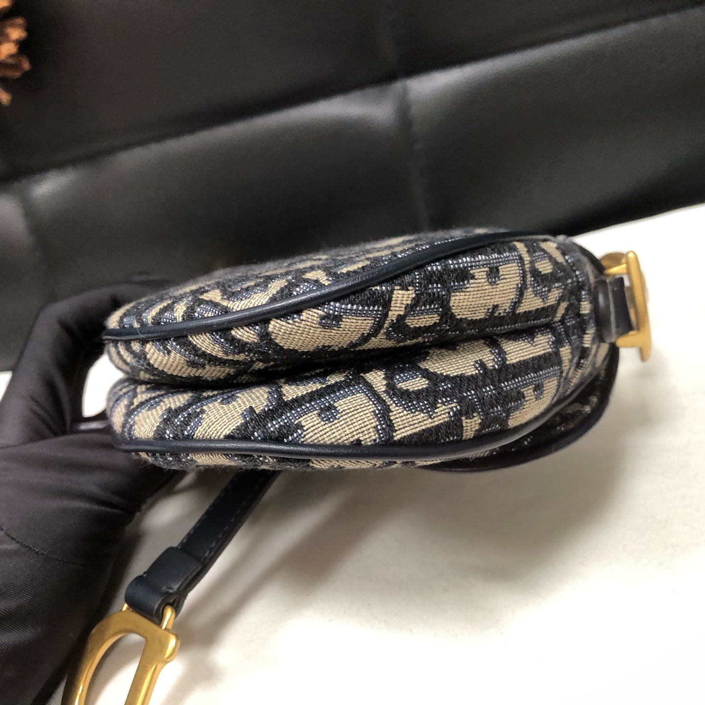 Dior - Saddle - Cloth - Navy - (medium)