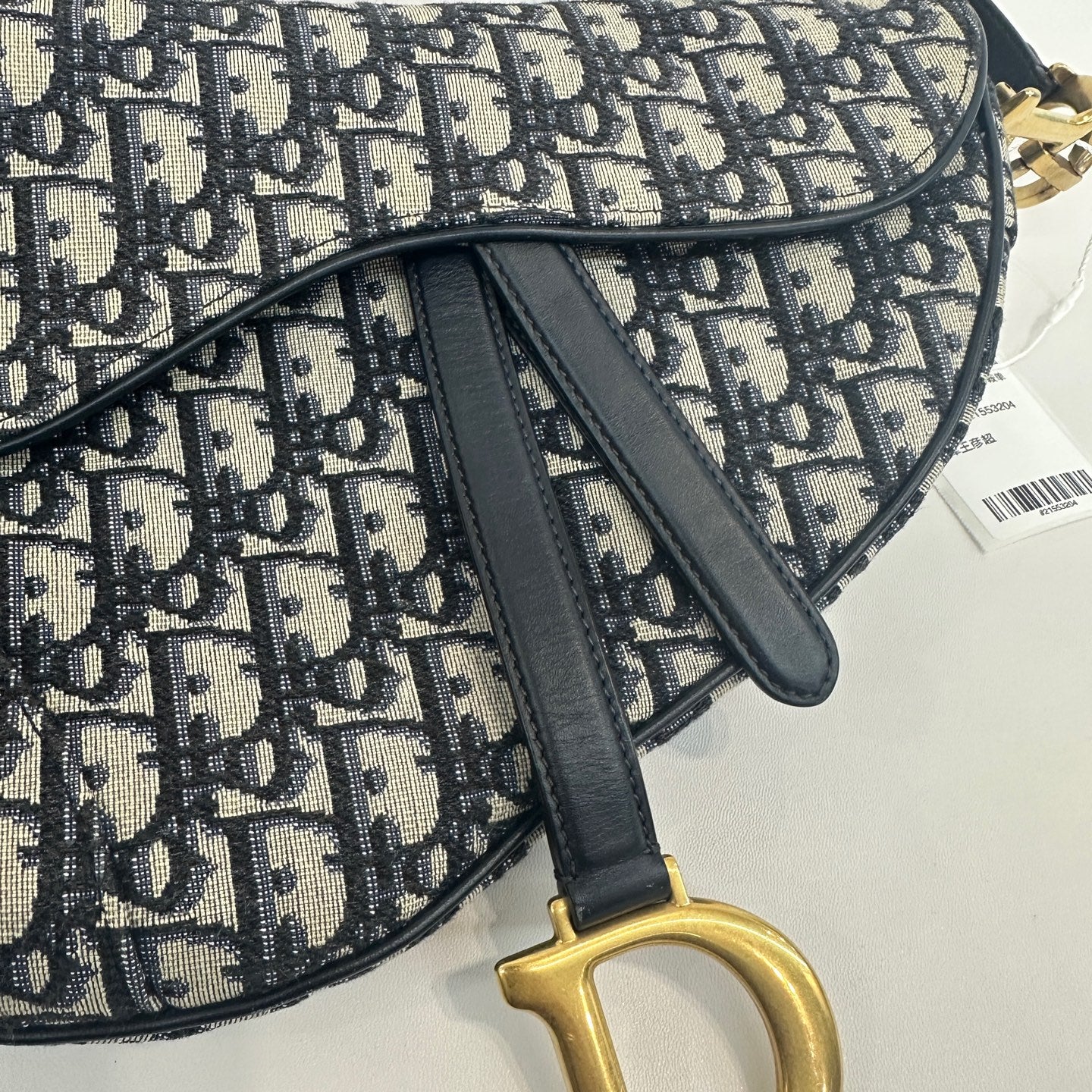 Dior - Saddle - Cloth - Navy - (medium)