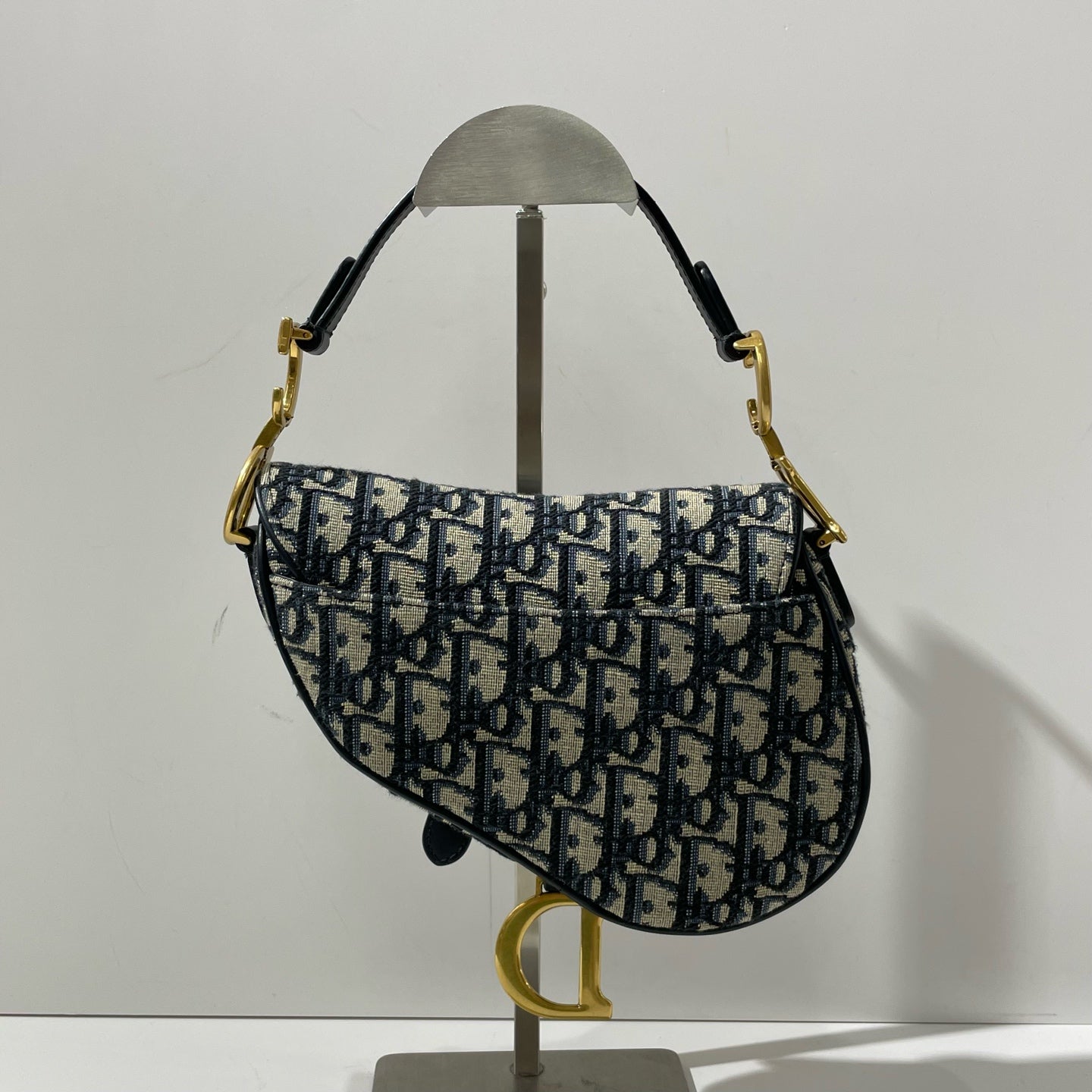 Dior - Saddle - Cloth - Navy - (mini)