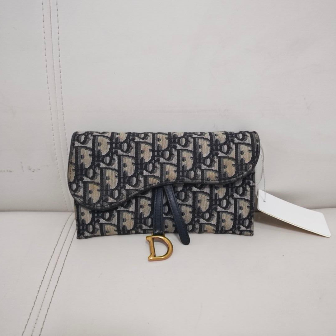 Dior - Saddle - Cloth - Navy - (mini)