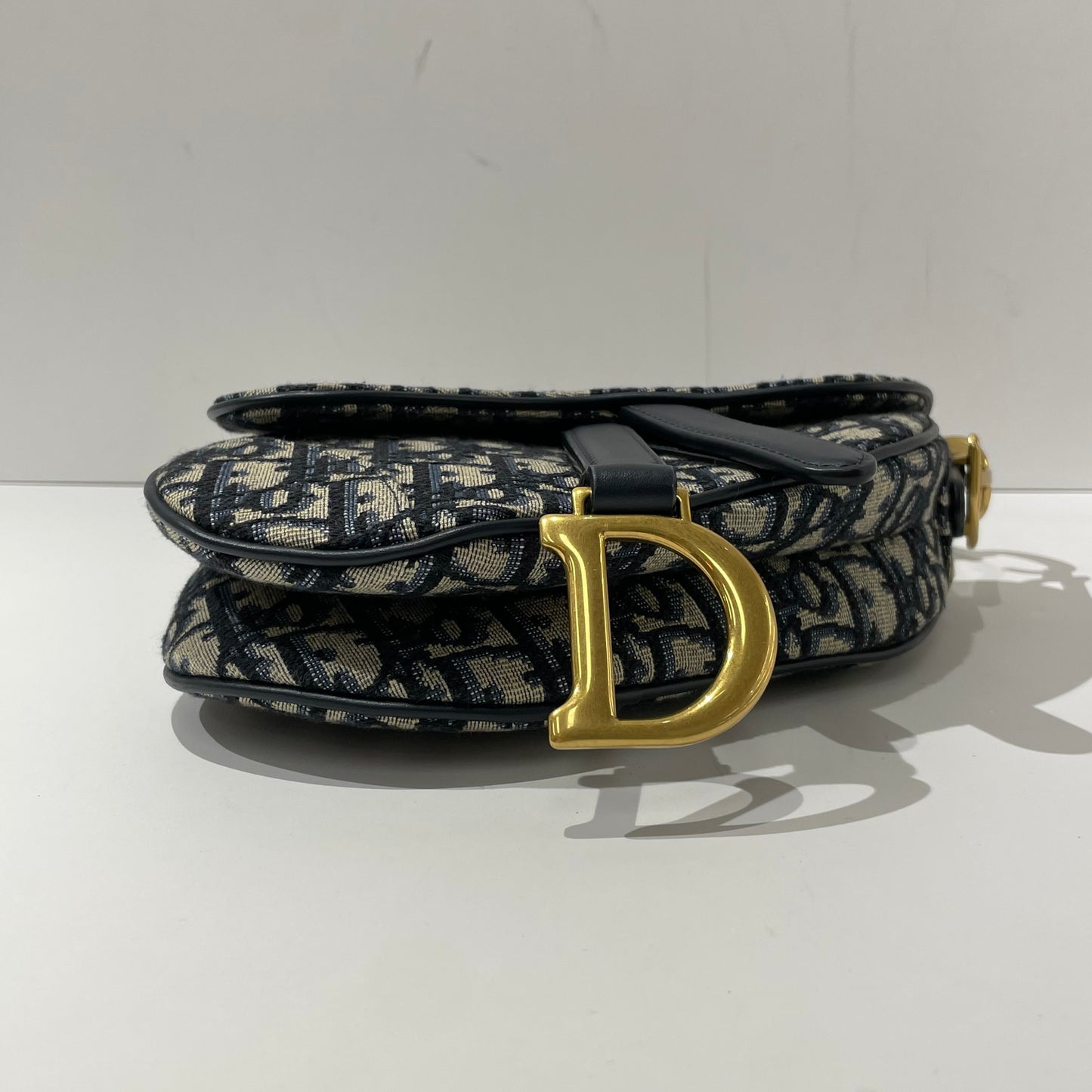 Dior - Saddle - Cloth - Navy - (mini)