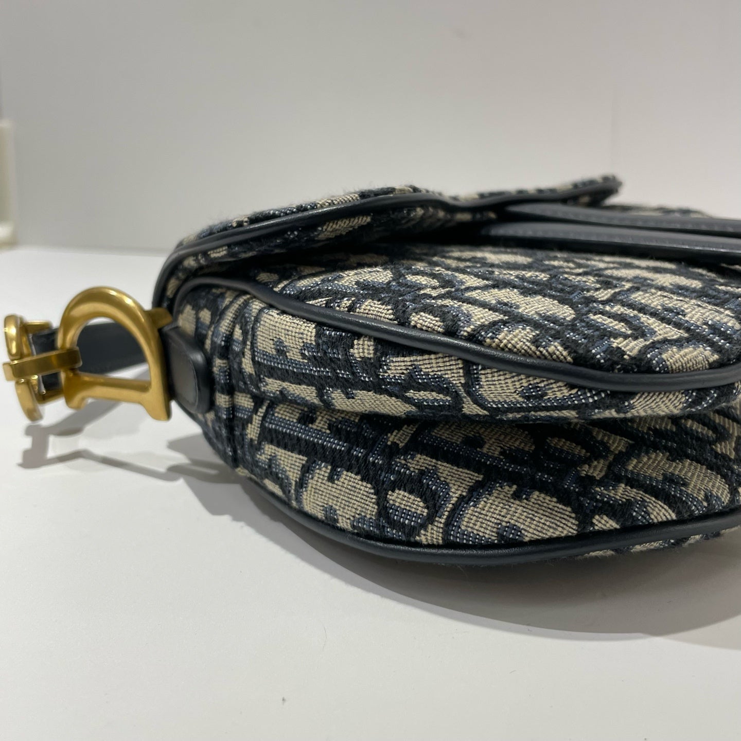 Dior - Saddle - Cloth - Navy - (mini)
