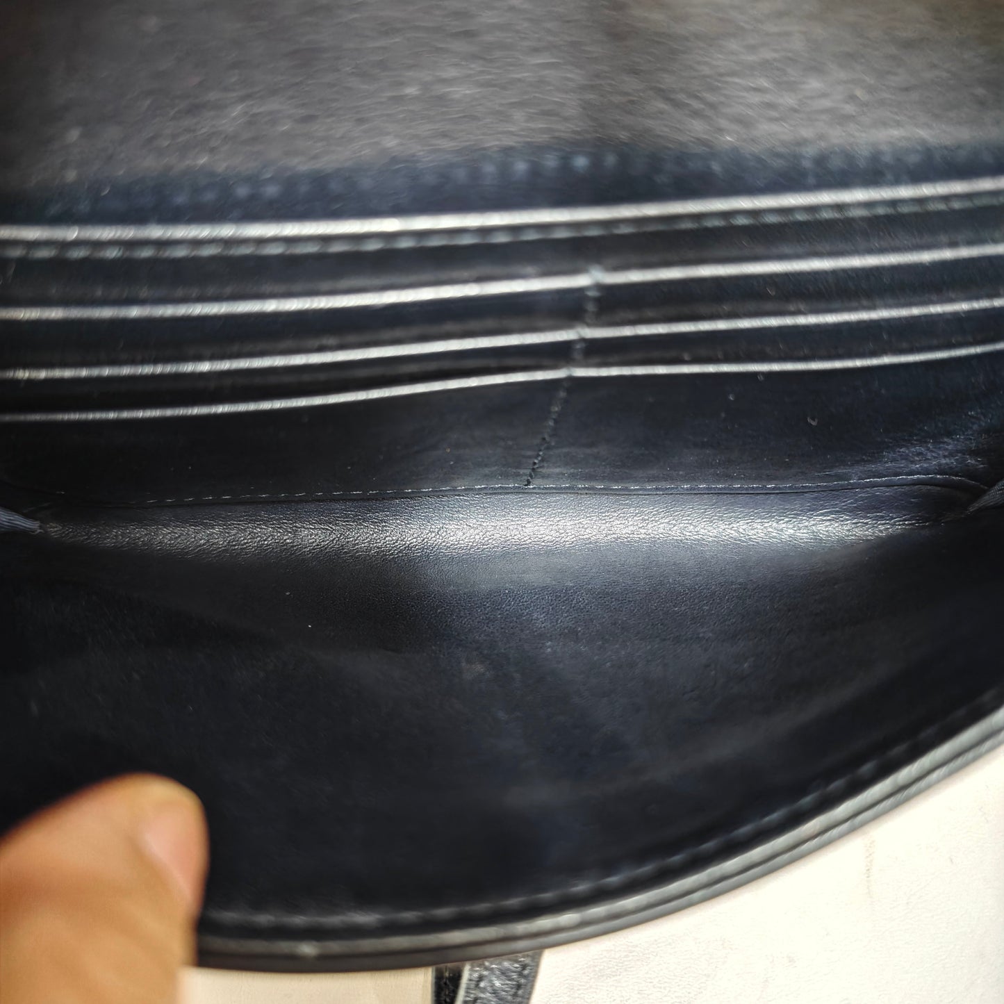 Dior - Saddle - Cloth - Navy - (mini)
