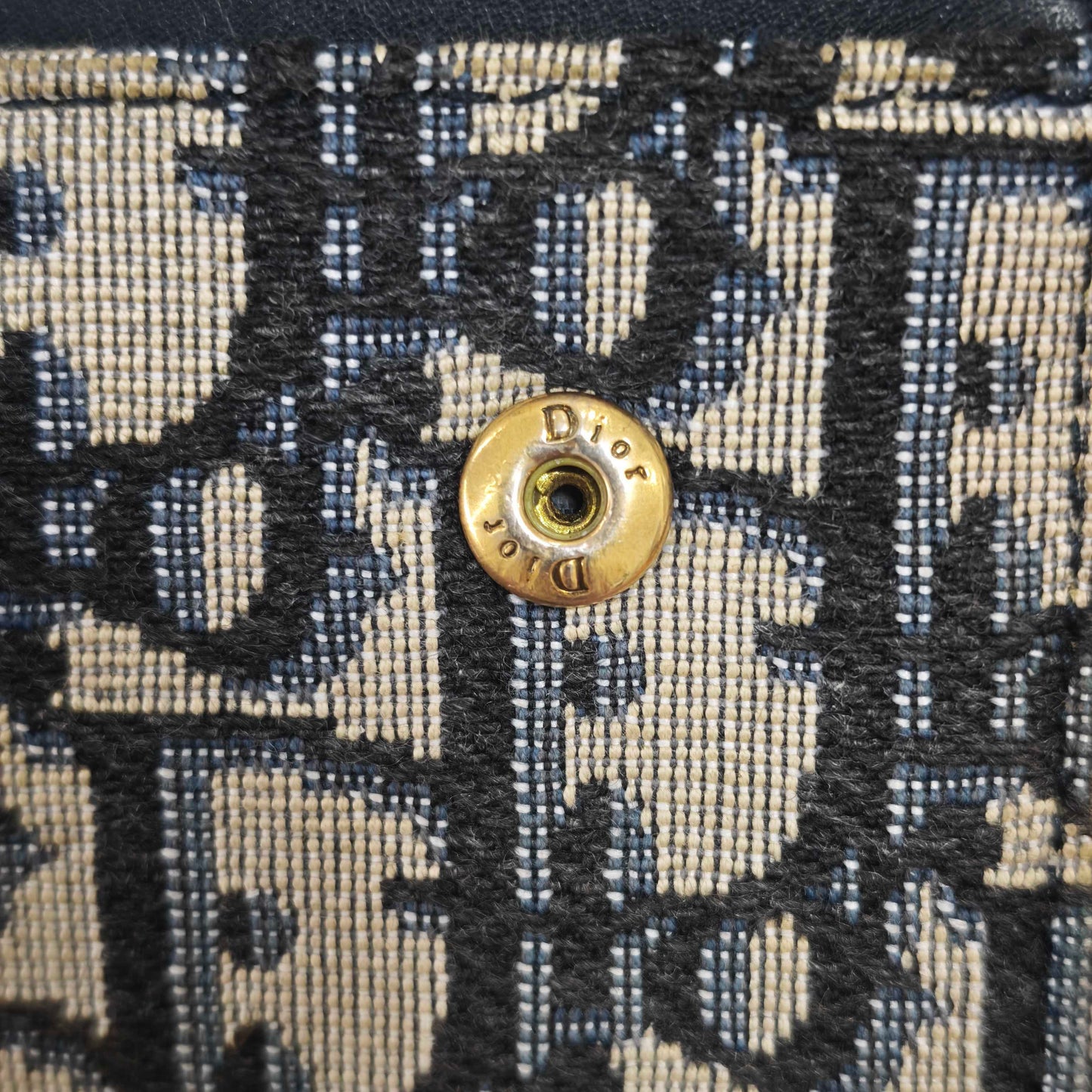 Dior - Saddle - Cloth - Navy - (mini)