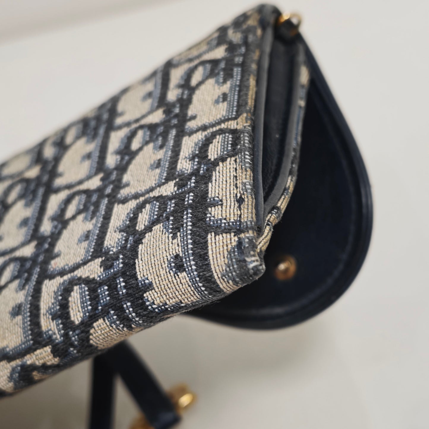Dior - Saddle - Cloth - Navy - (mini)