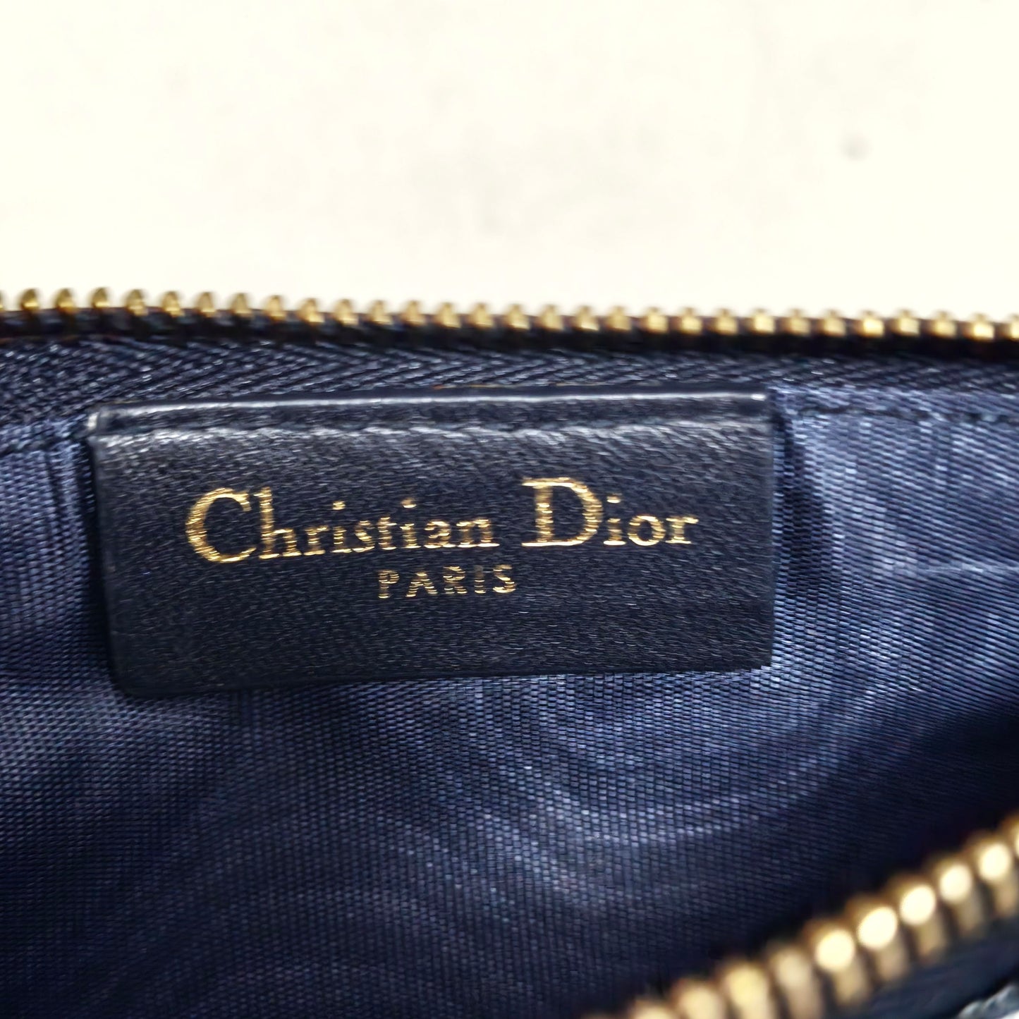 Dior - Saddle - Cloth - Navy - (mini)