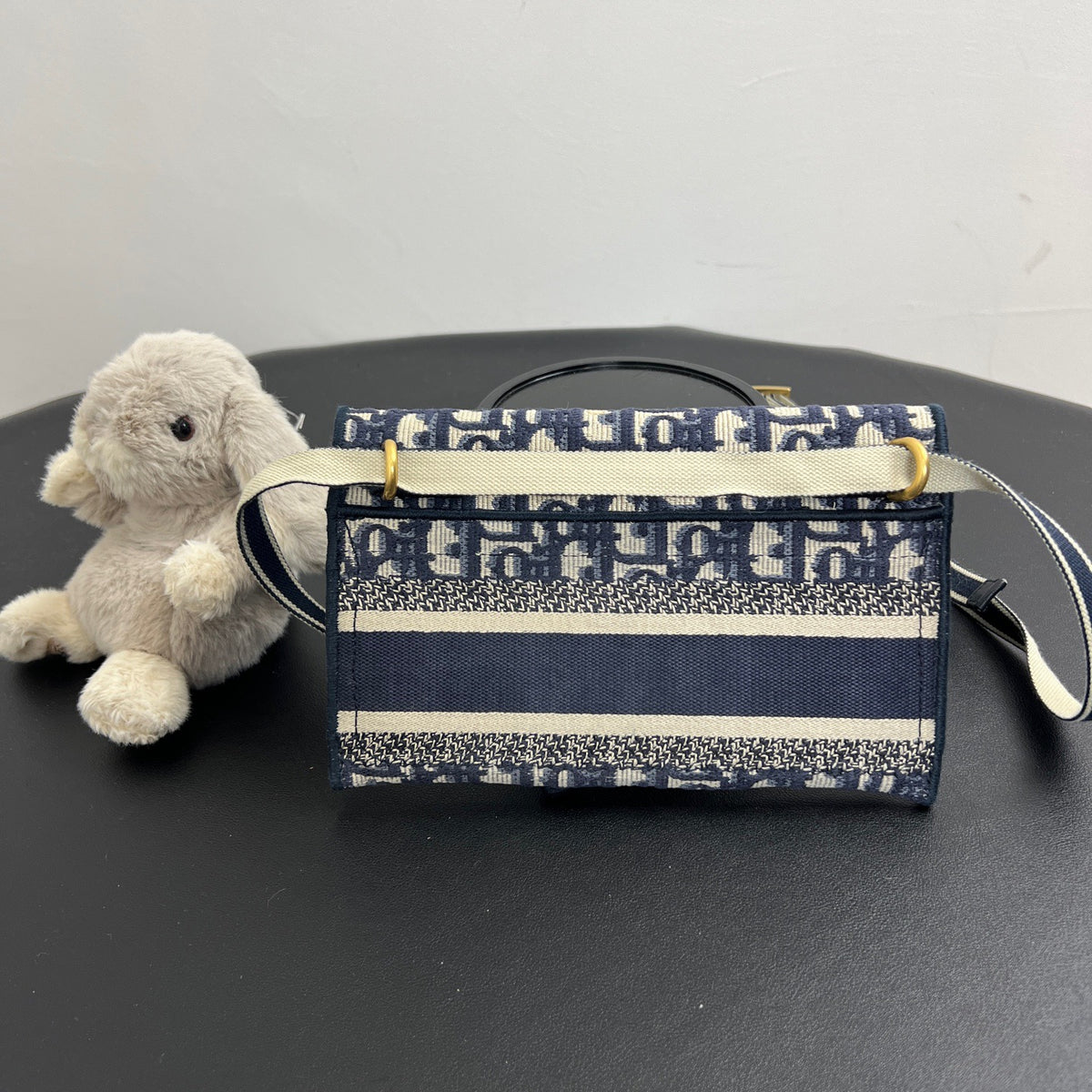 Dior - Saddle - Cloth - Navy - (small)