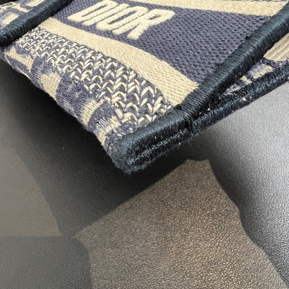 Dior - Saddle - Cloth - Navy - (small)