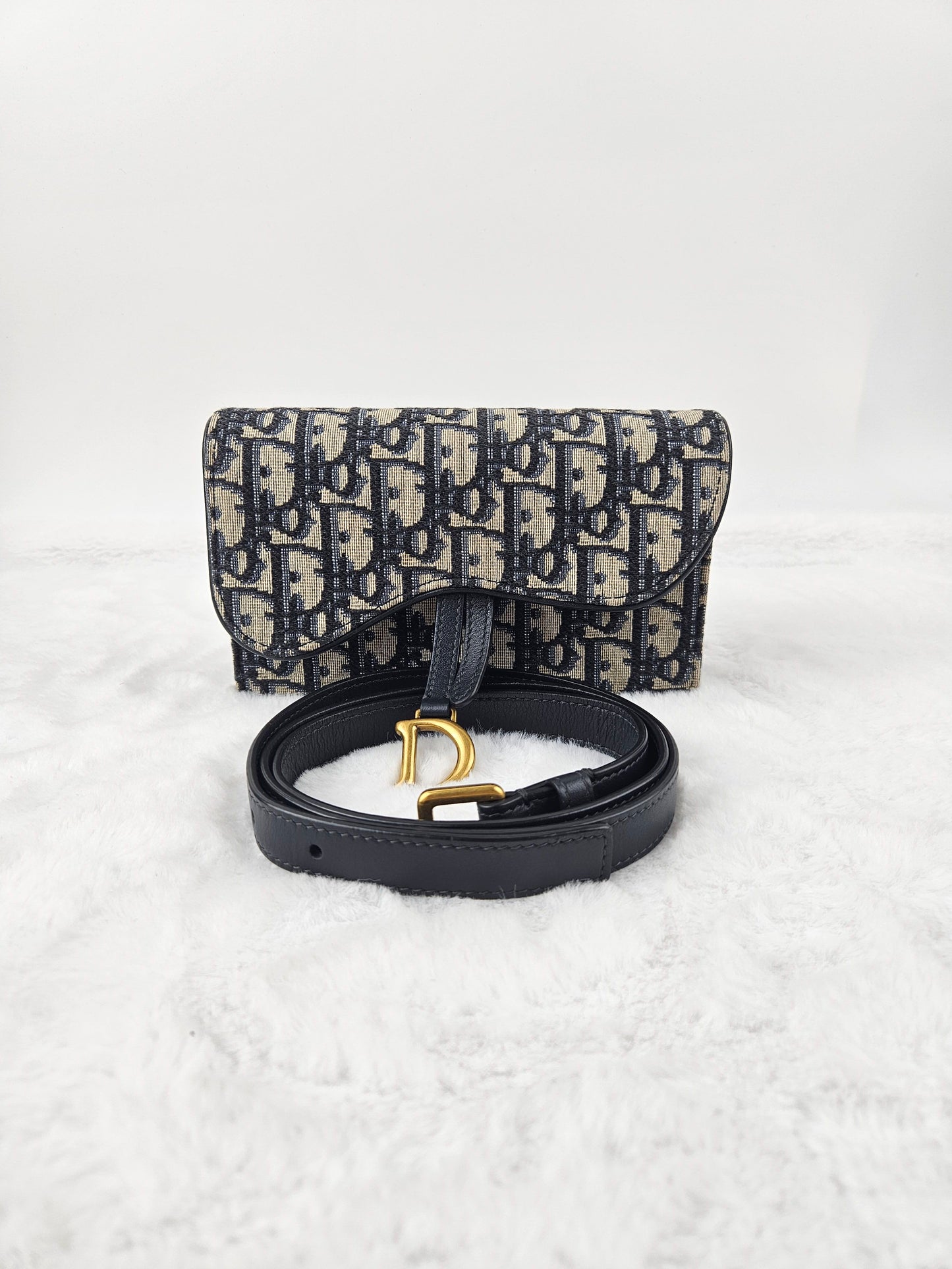 Dior - Saddle - Denim - Blue - (mini)