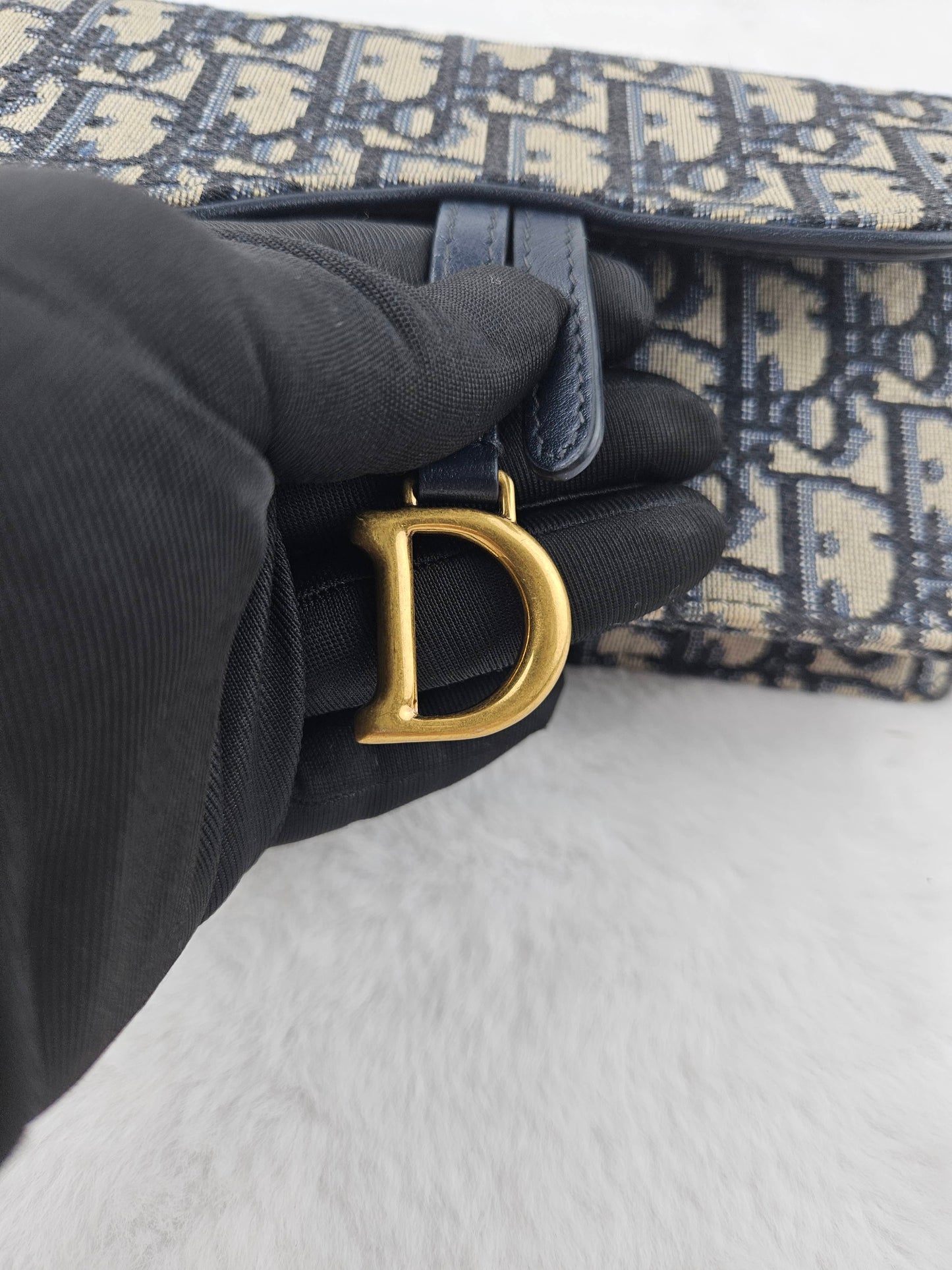 Dior - Saddle - Denim - Blue - (mini)