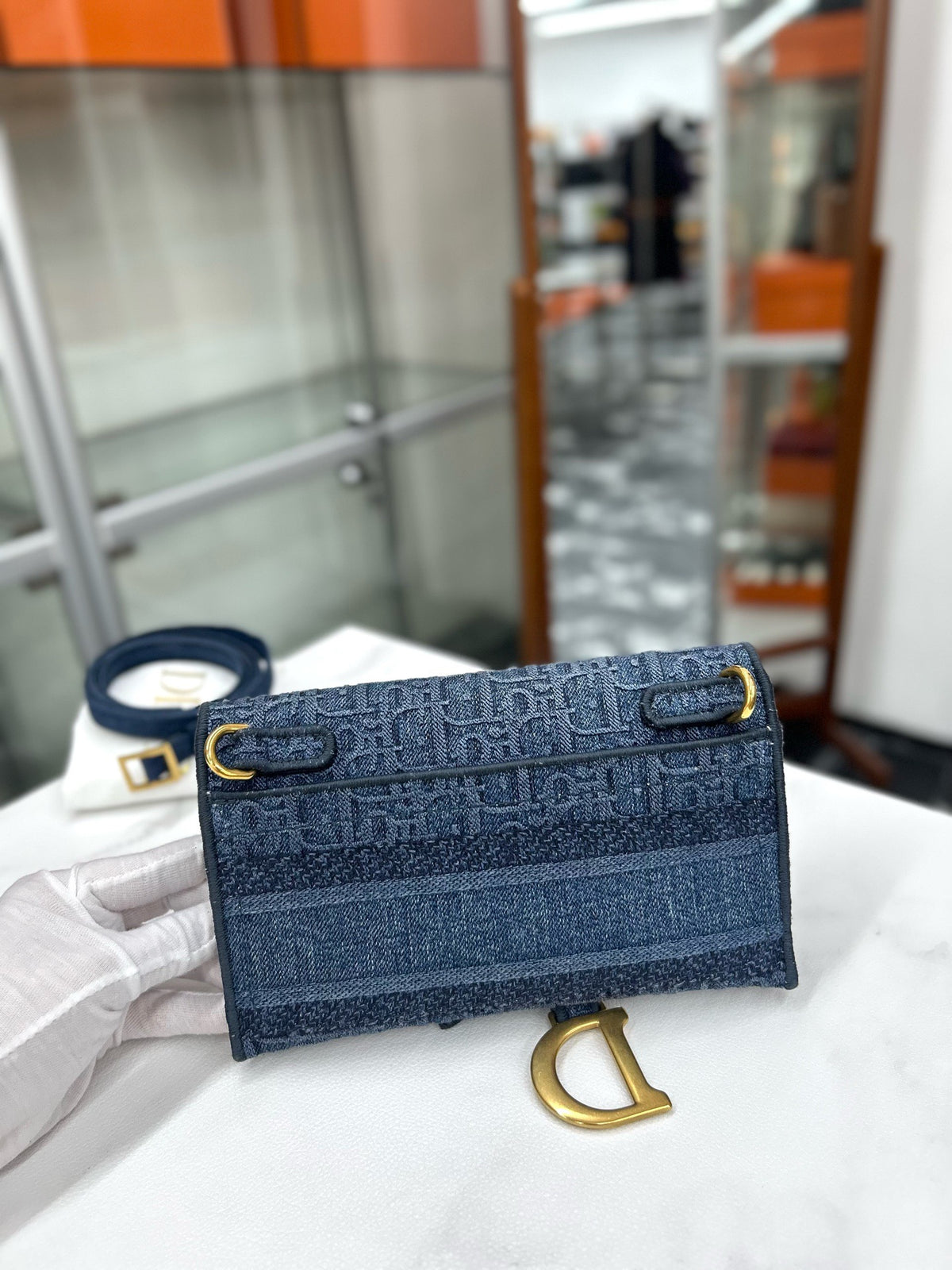 Dior - Saddle - Denim - Jeans - Blue