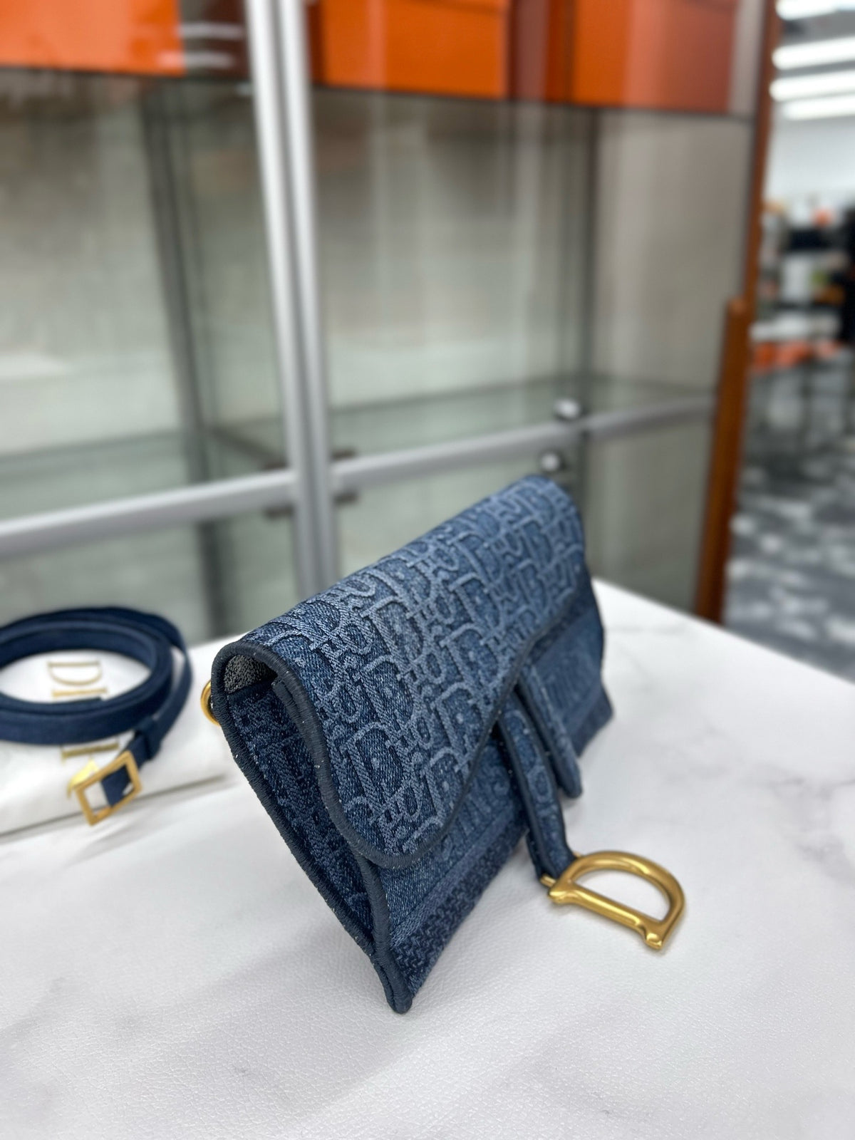 Dior - Saddle - Denim - Jeans - Blue