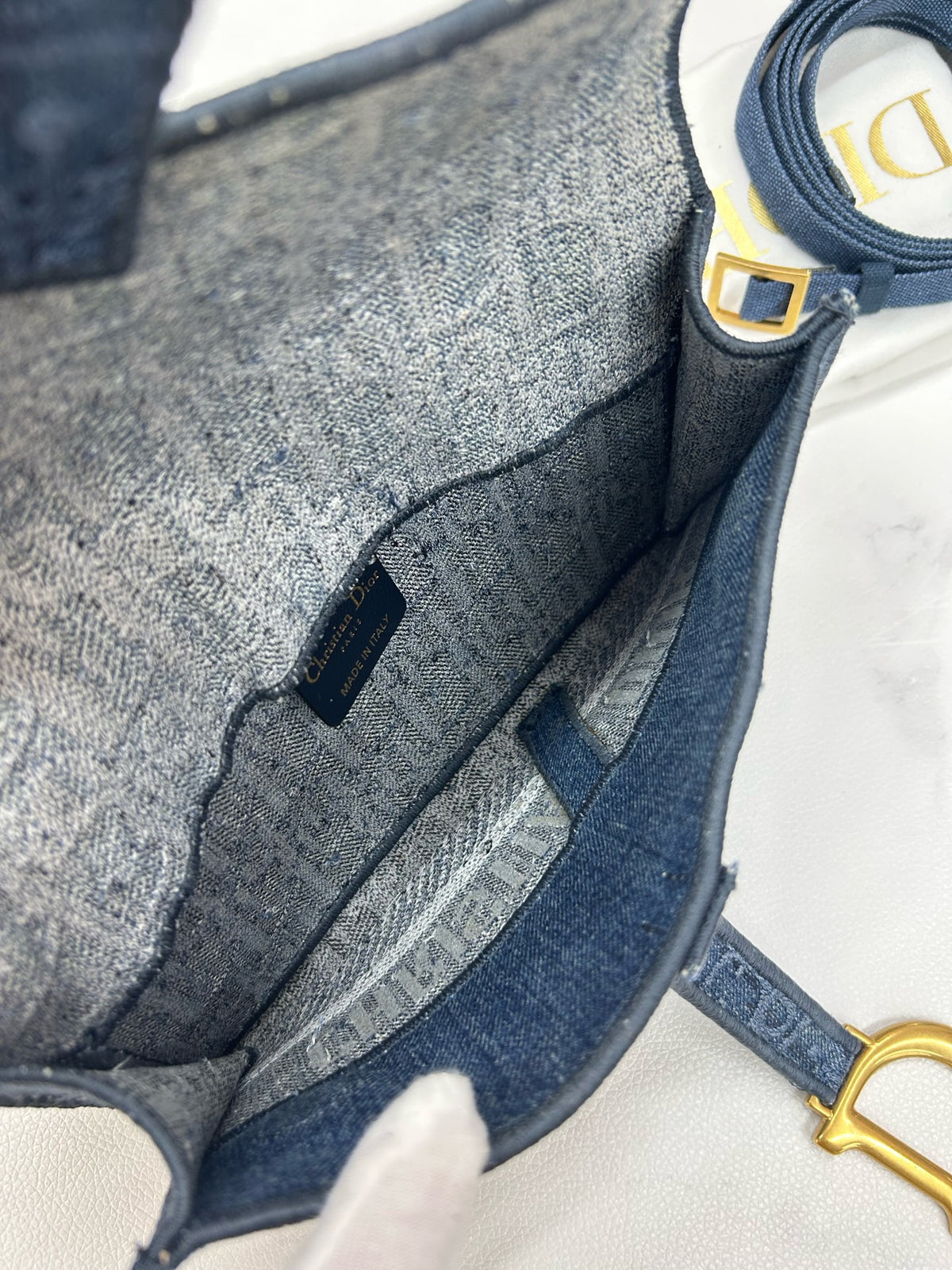 Dior - Saddle - Denim - Jeans - Blue