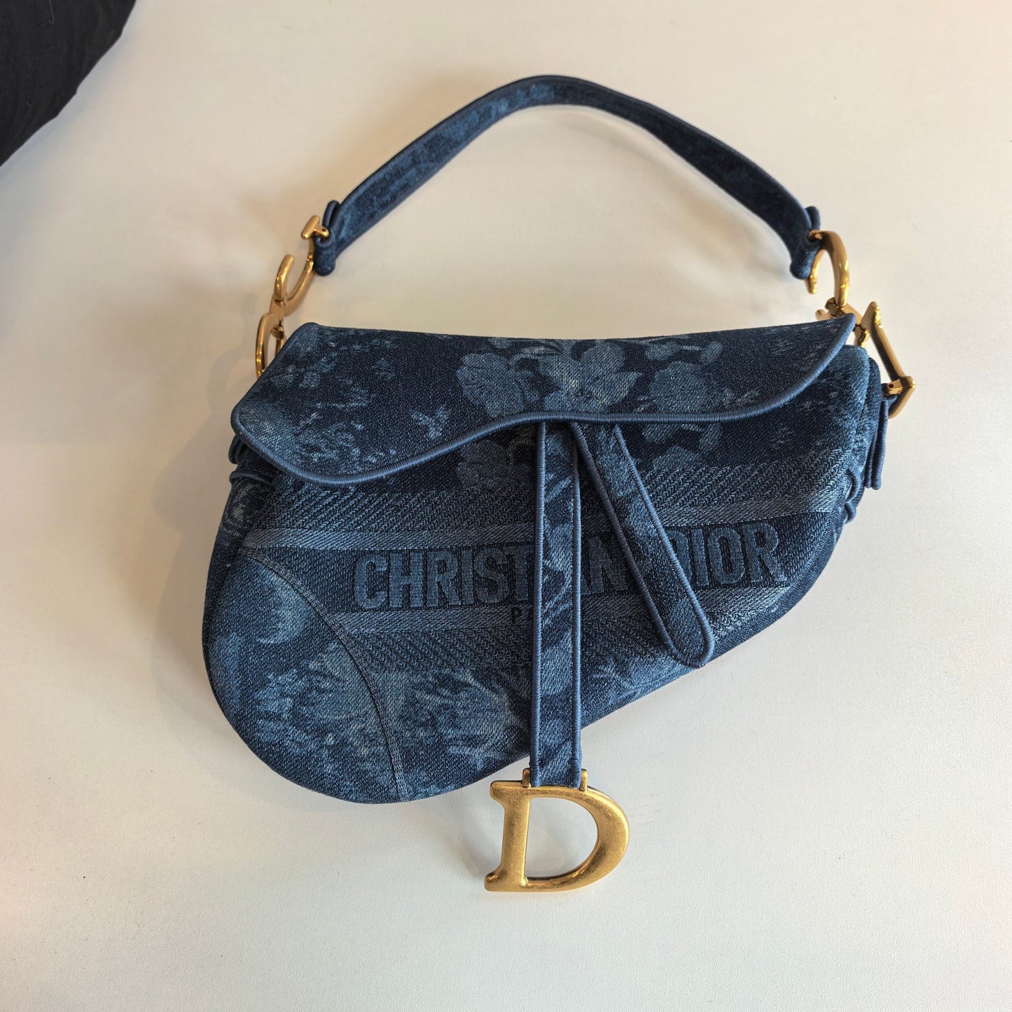 Dior - Saddle - Denim - Jeans - Blue - (medium)