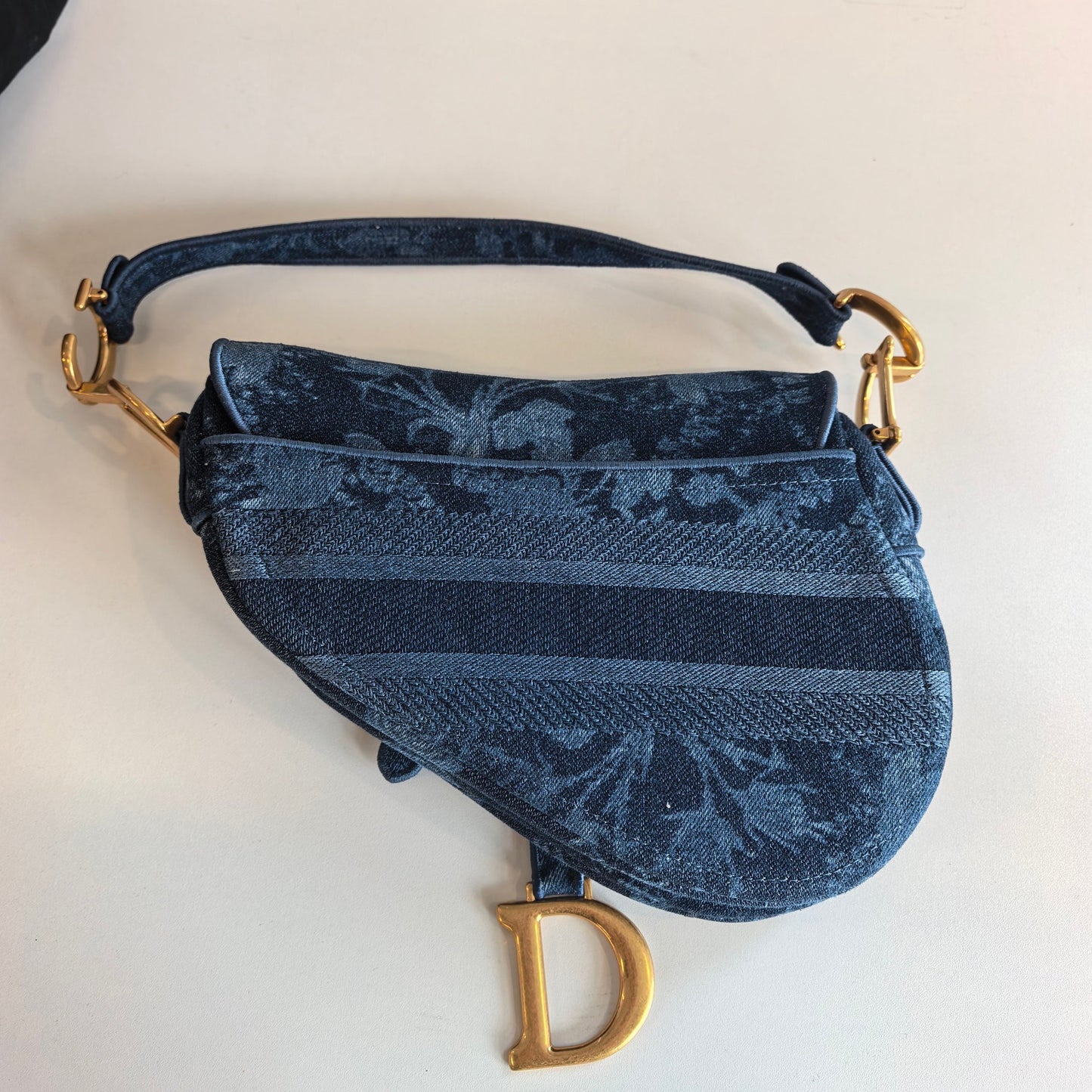 Dior - Saddle - Denim - Jeans - Blue - (medium)