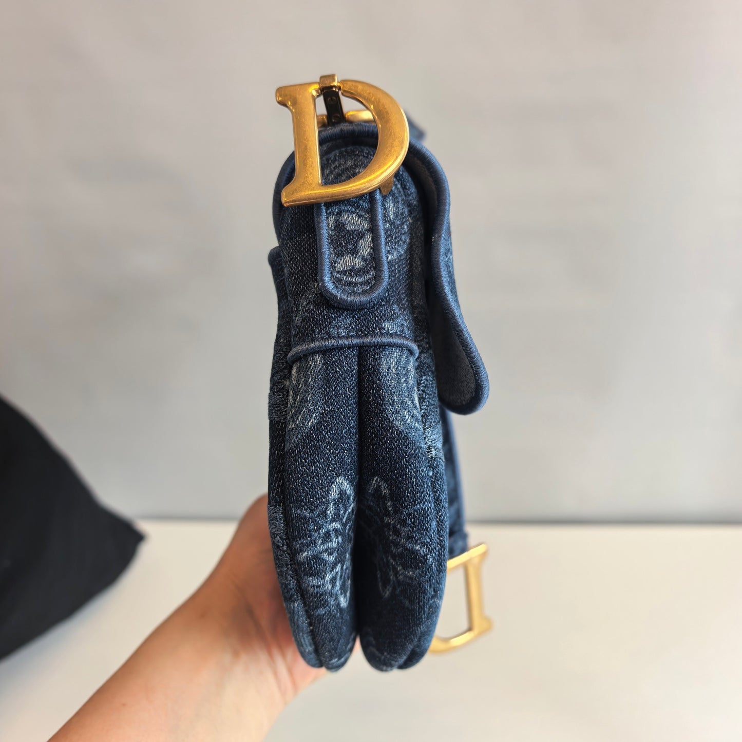 Dior - Saddle - Denim - Jeans - Blue - (medium)