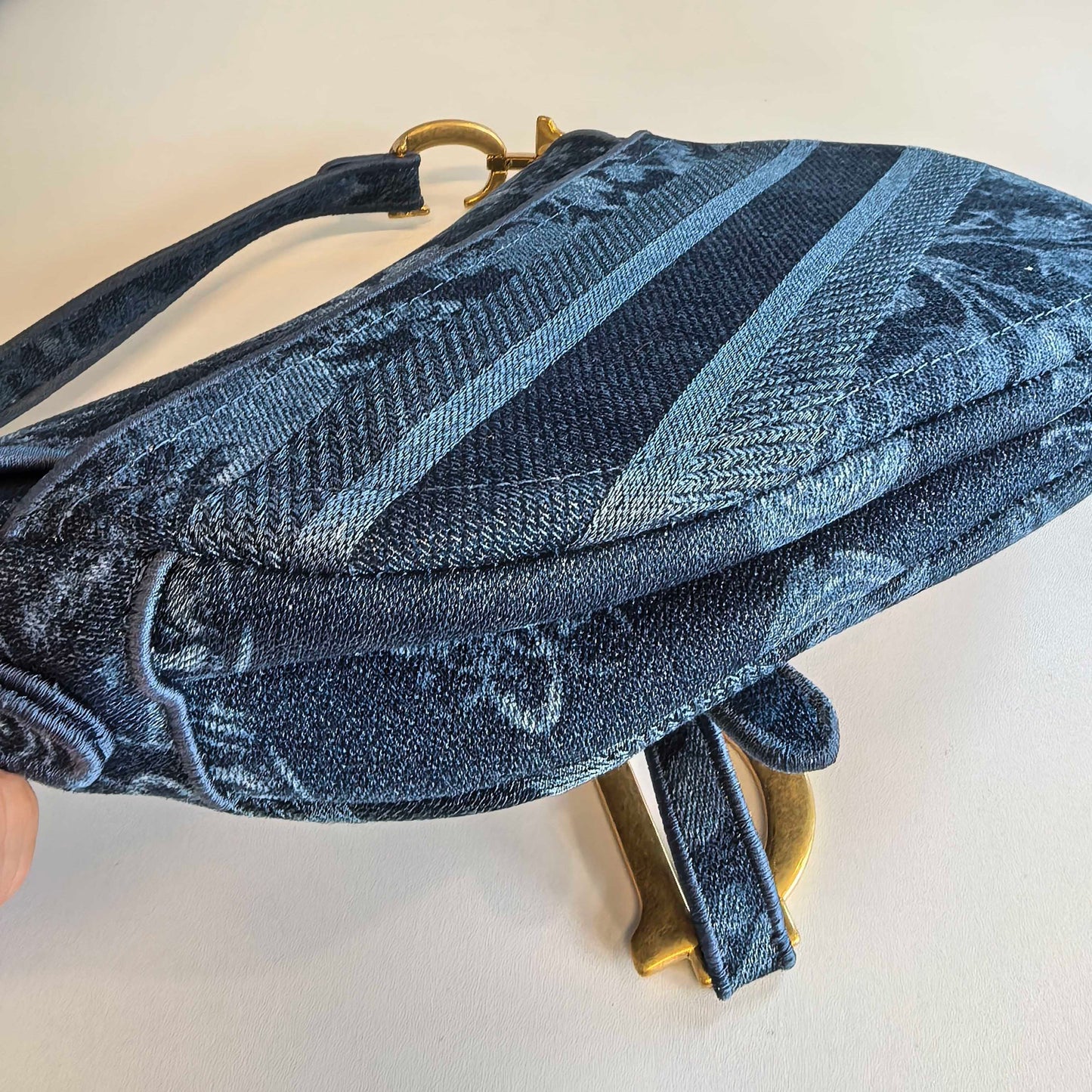 Dior - Saddle - Denim - Jeans - Blue - (medium)