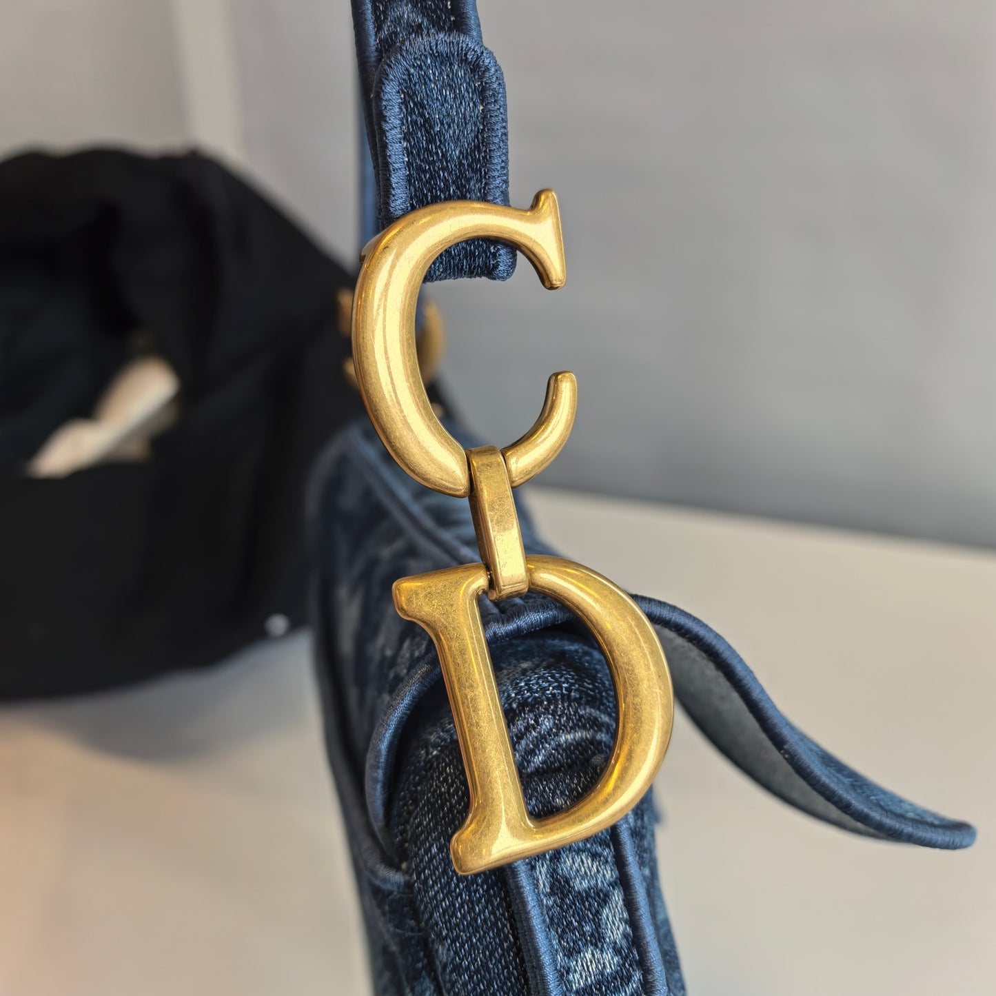 Dior - Saddle - Denim - Jeans - Blue - (medium)