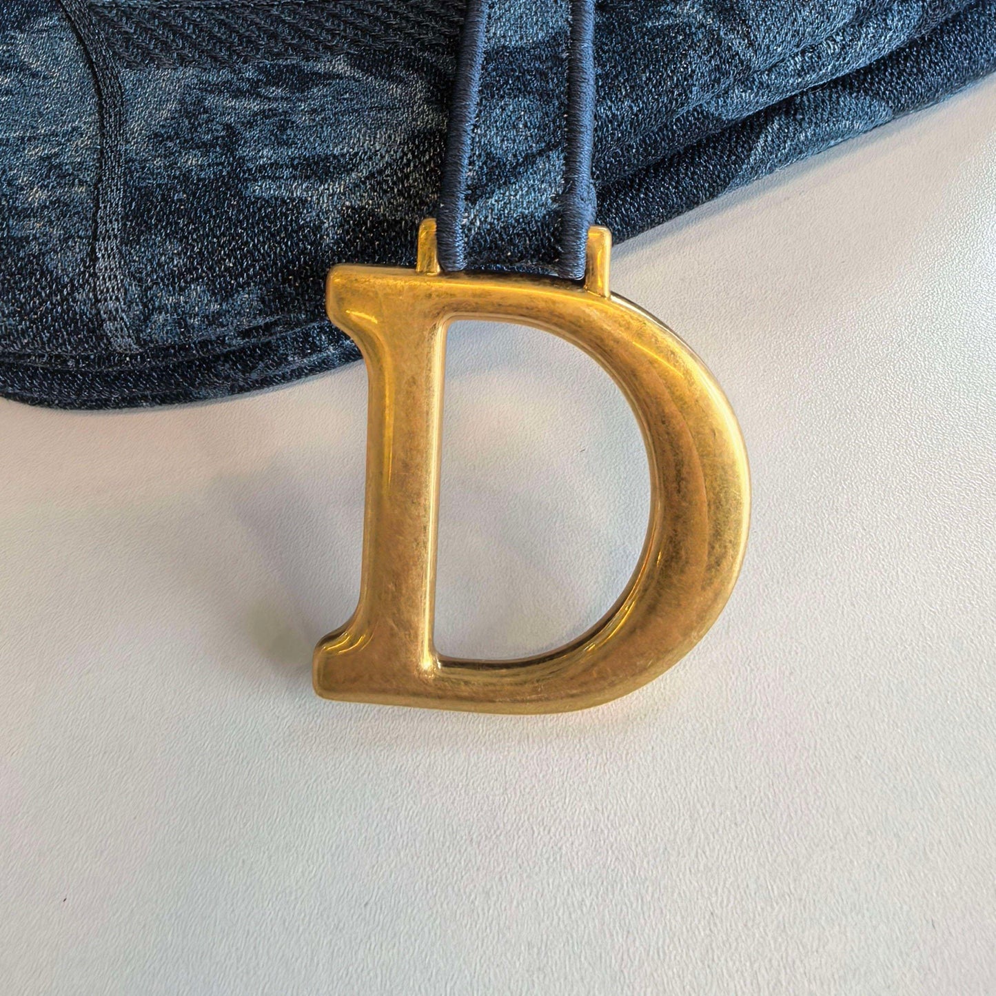Dior - Saddle - Denim - Jeans - Blue - (medium)