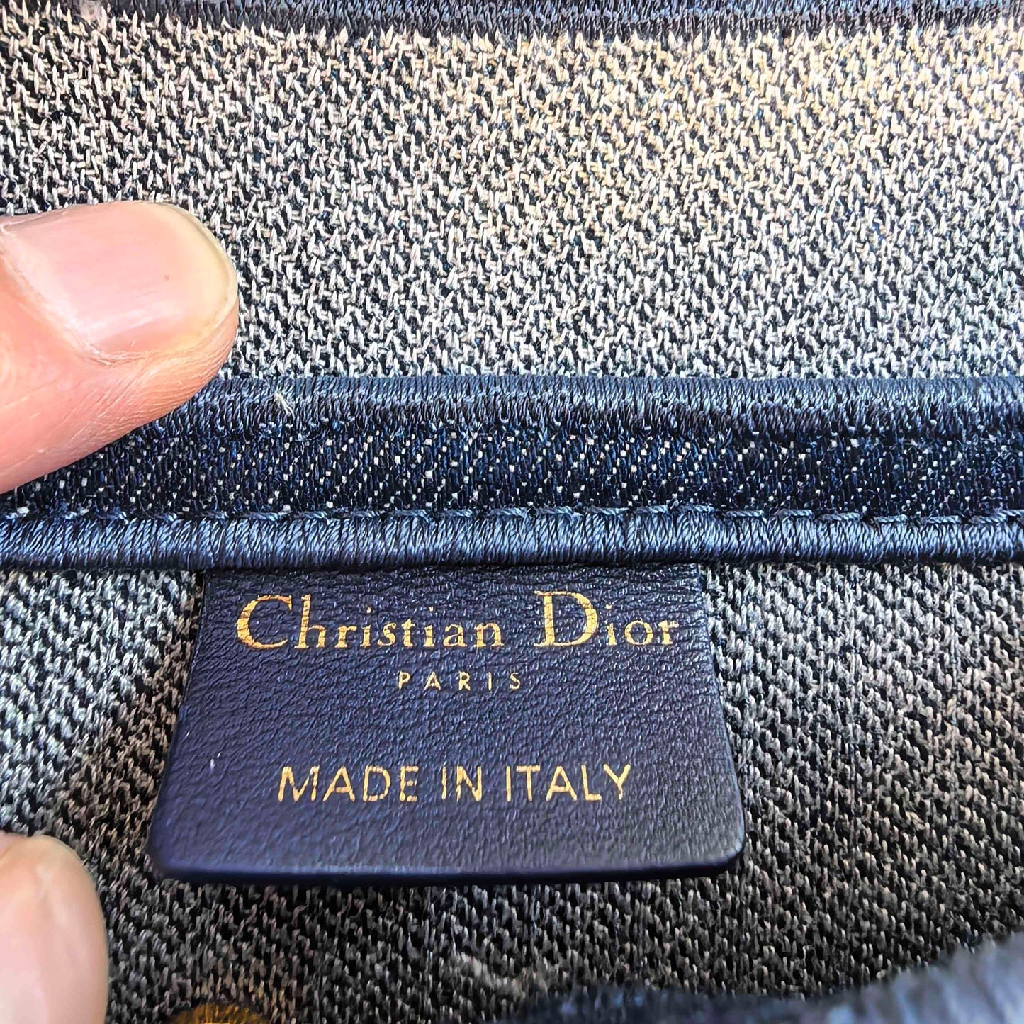 Dior - Saddle - Denim - Jeans - Blue - (medium)