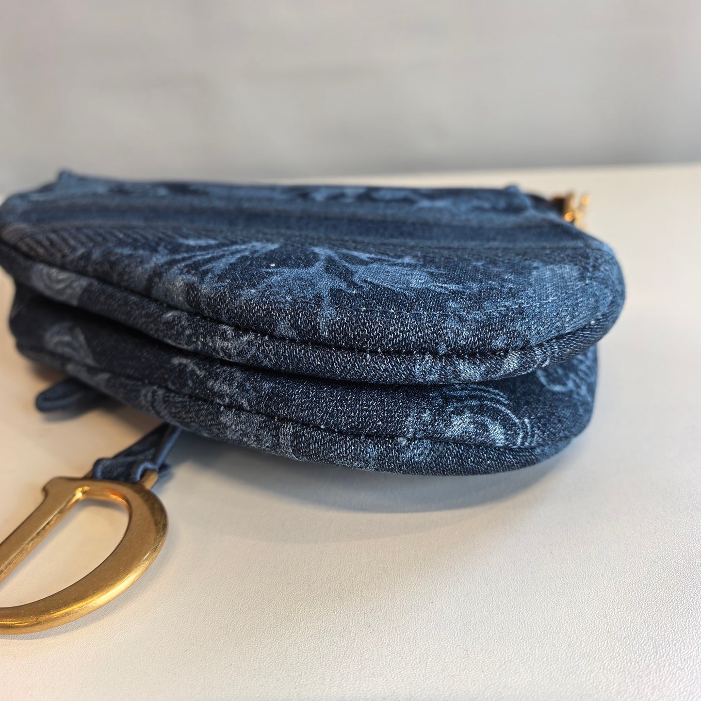 Dior - Saddle - Denim - Jeans - Blue - (medium)