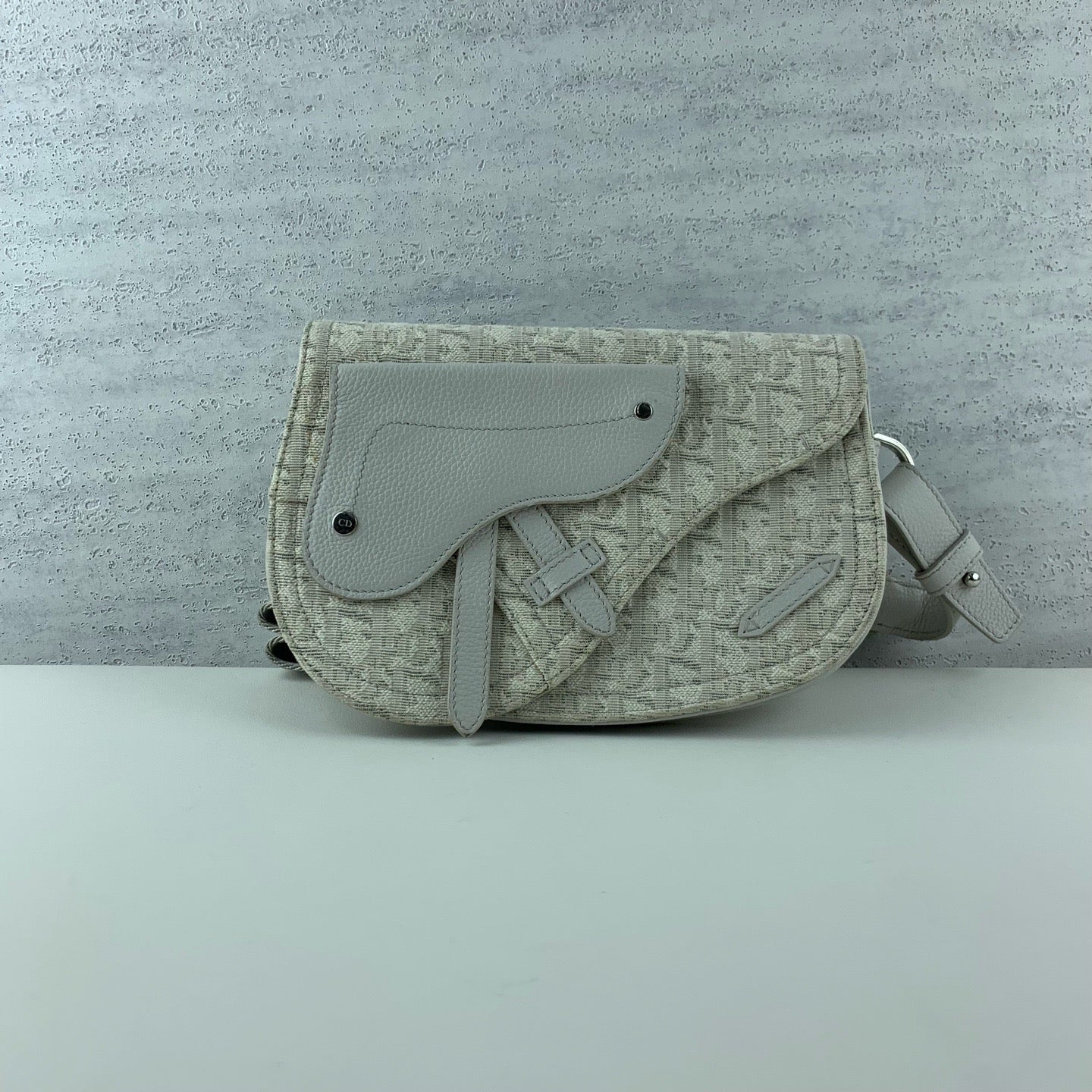 Dior - Saddle - Fabric - Beige - (mini)