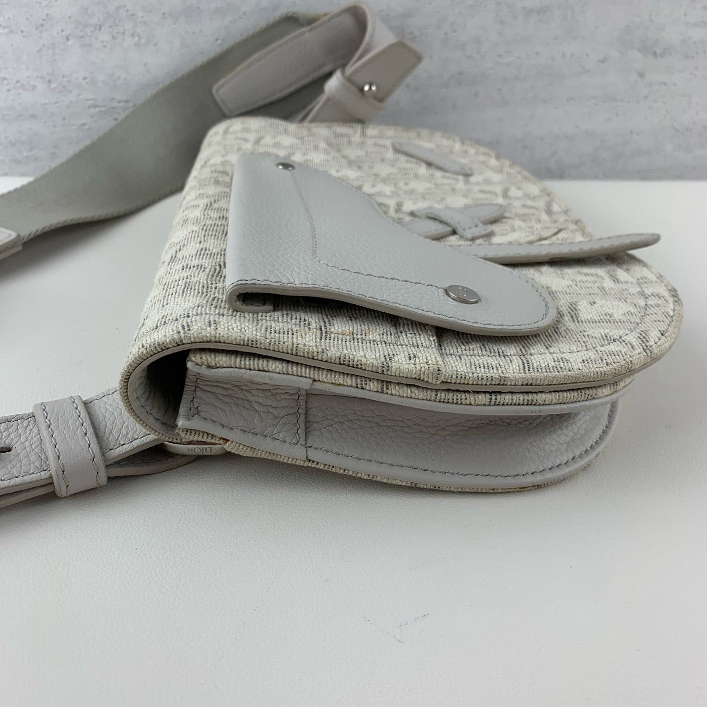 Dior - Saddle - Fabric - Beige - (mini)