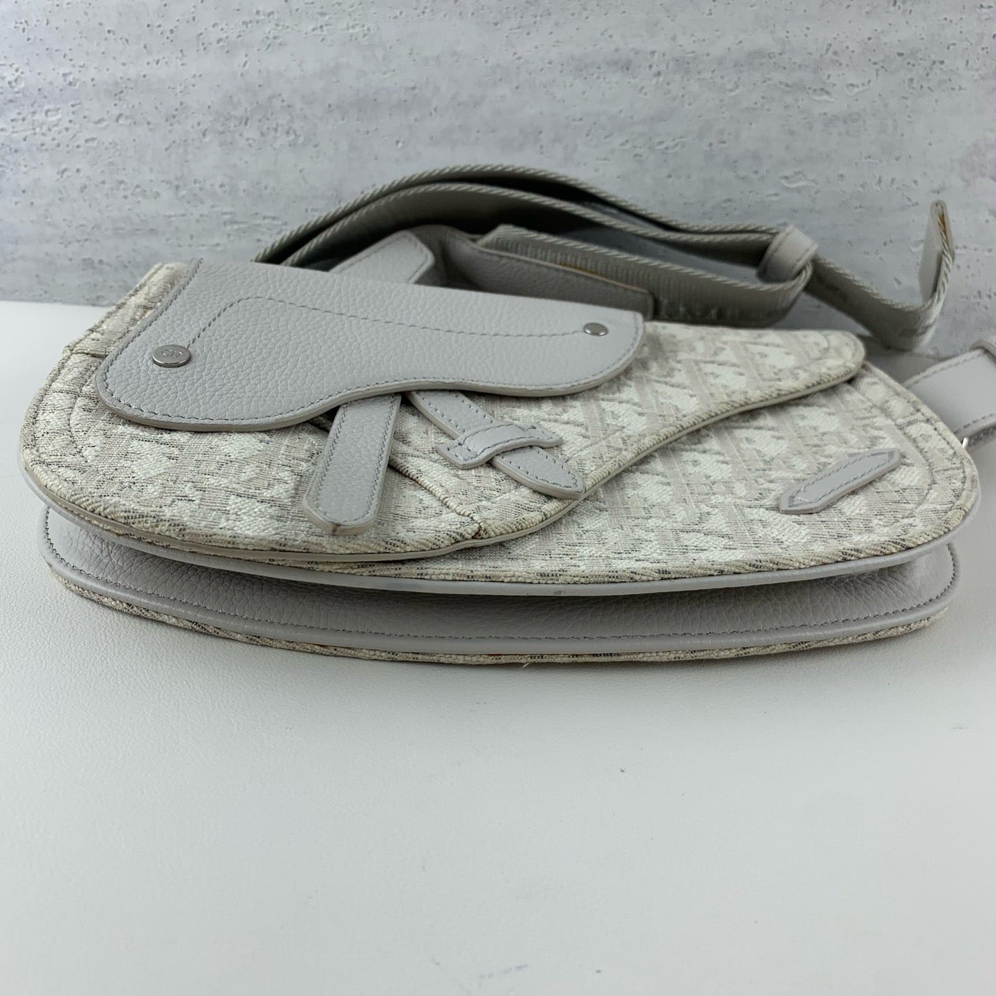 Dior - Saddle - Fabric - Beige - (mini)