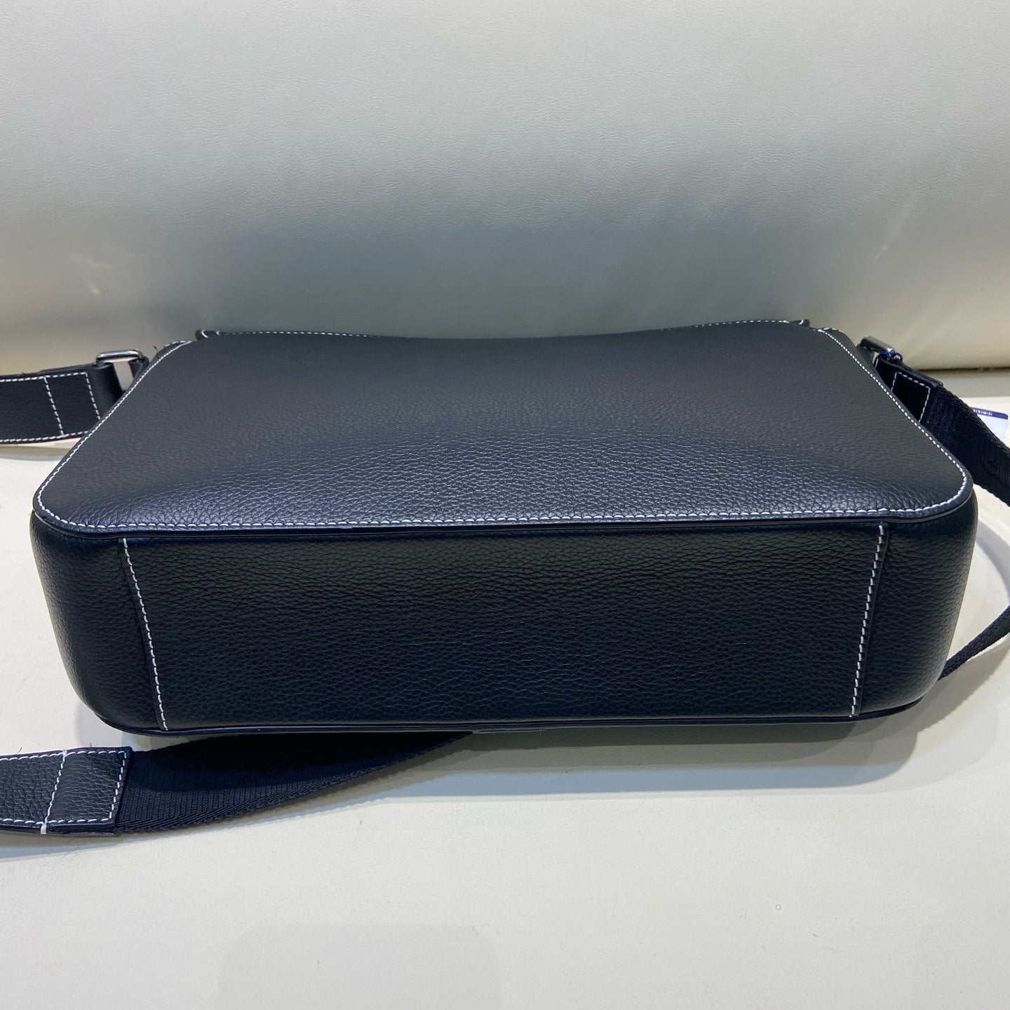 Dior - Saddle Flap Bag - Leather - Black - (large)