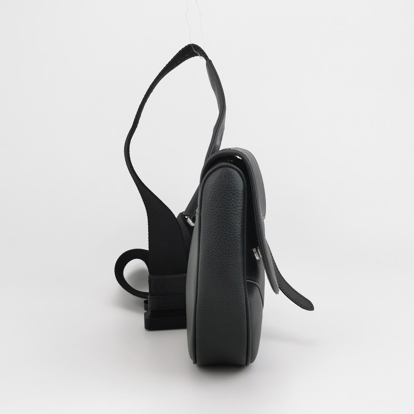 Dior - Saddle - Grained calfskin leather - Black - (medium)