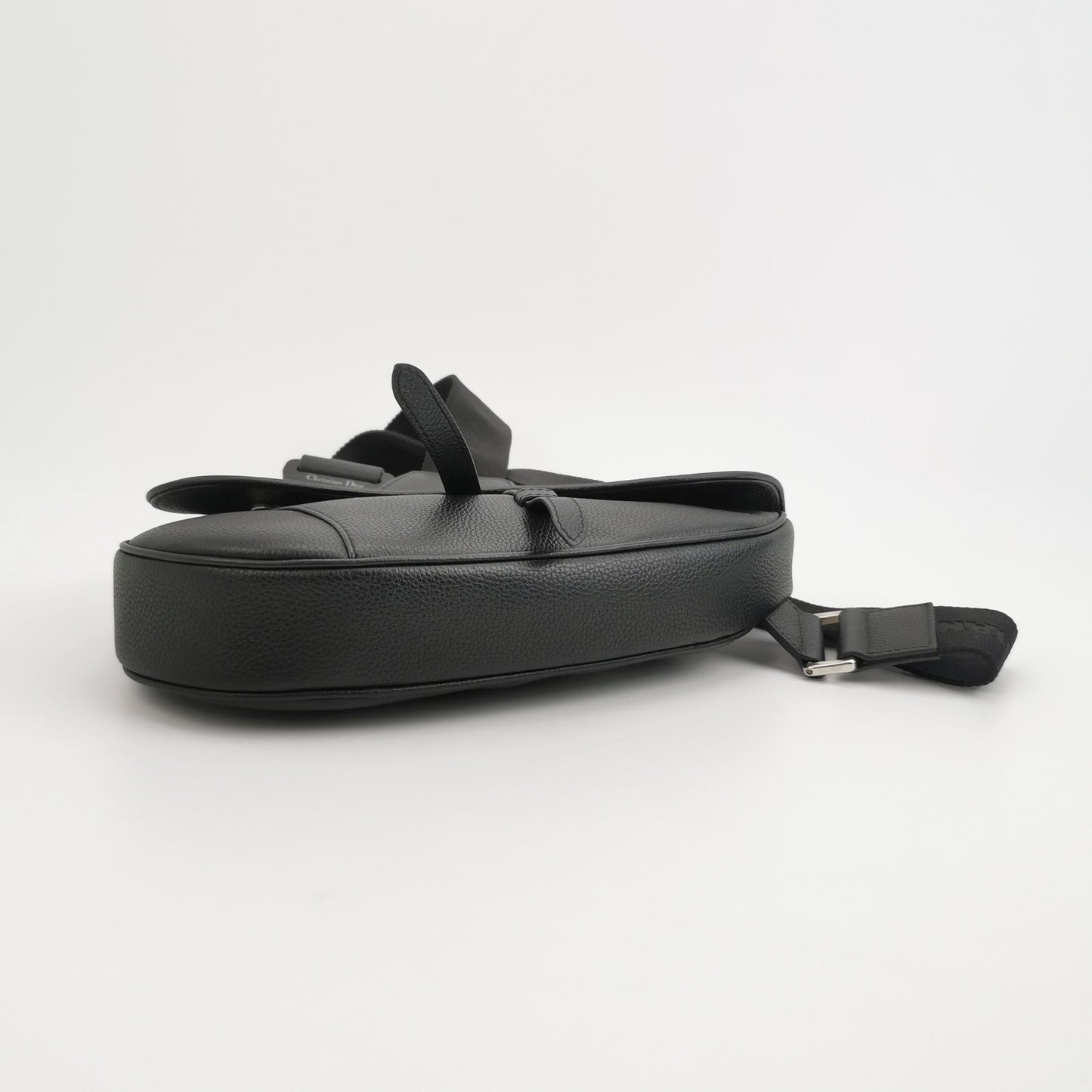 Dior - Saddle - Grained calfskin leather - Black - (medium)