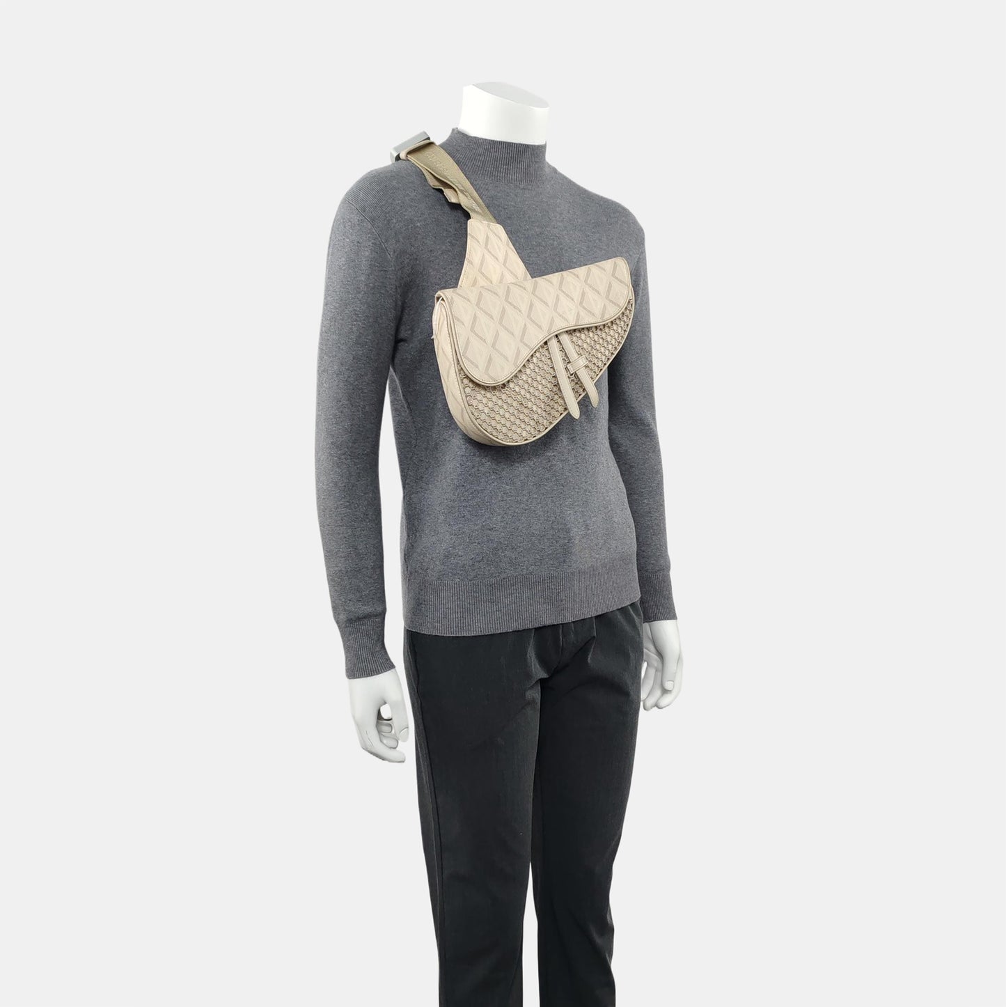 Dior - Saddle - Leather - Beige - (medium)