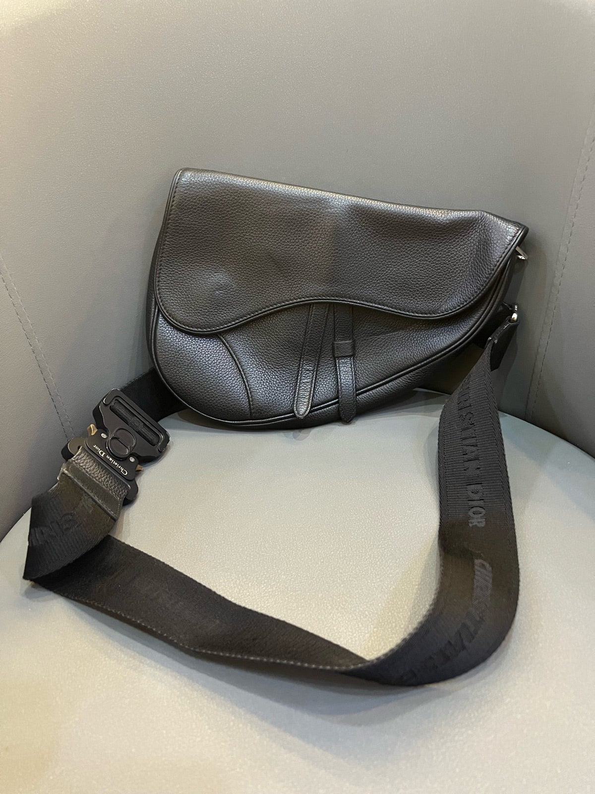 Dior - Saddle - Leather - Black