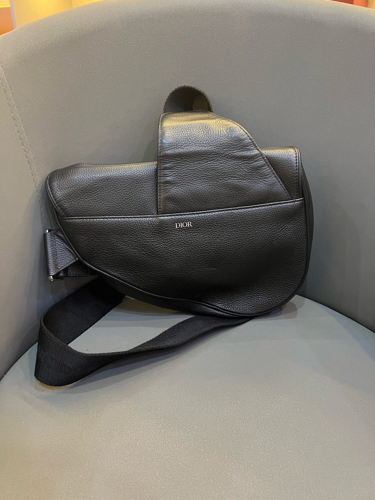 Dior - Saddle - Leather - Black
