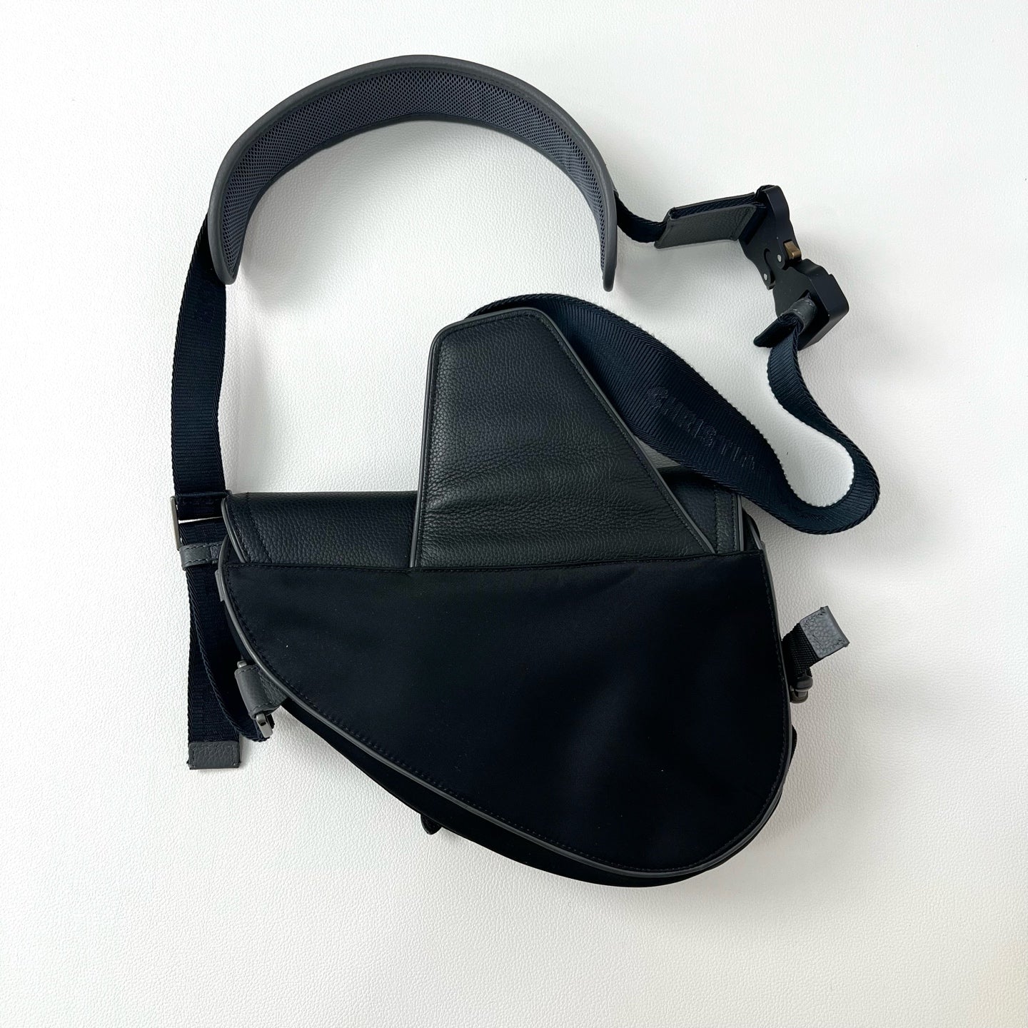 Dior - Saddle - Leather - Black - (large)
