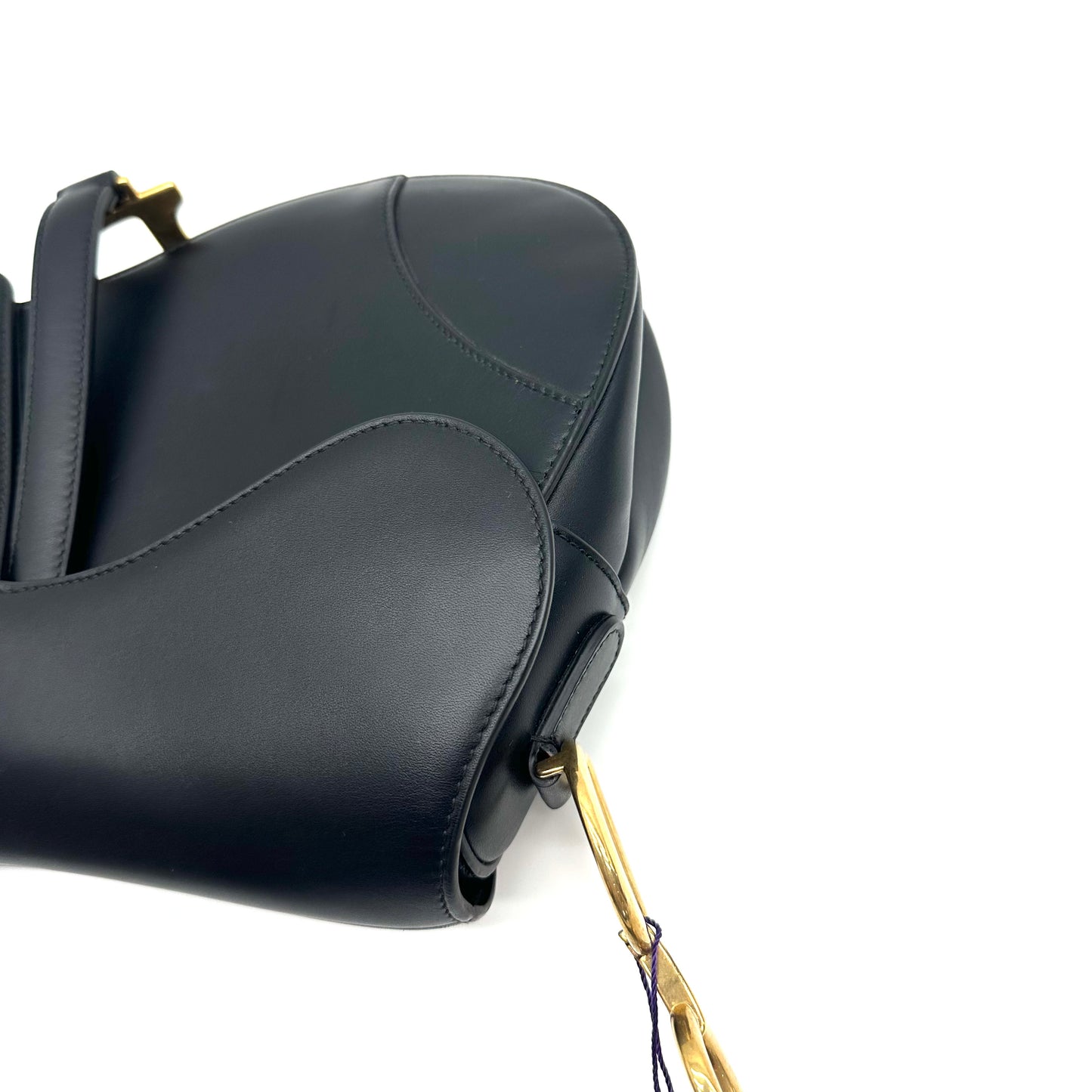 Dior - Saddle - Leather - Black - (Large)