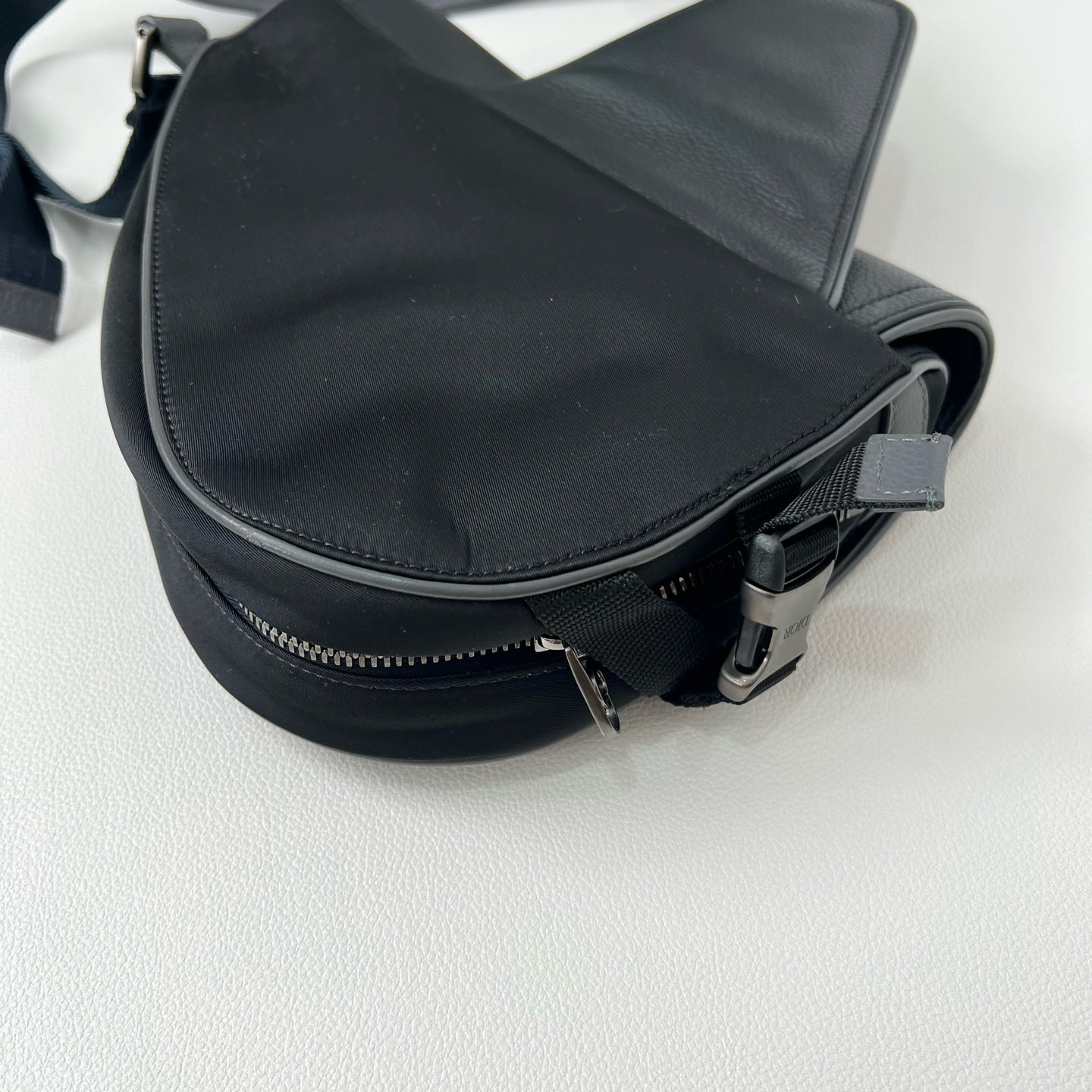 Dior - Saddle - Leather - Black - (large)