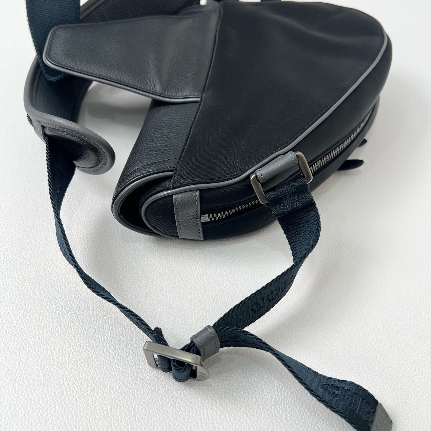 Dior - Saddle - Leather - Black - (large)
