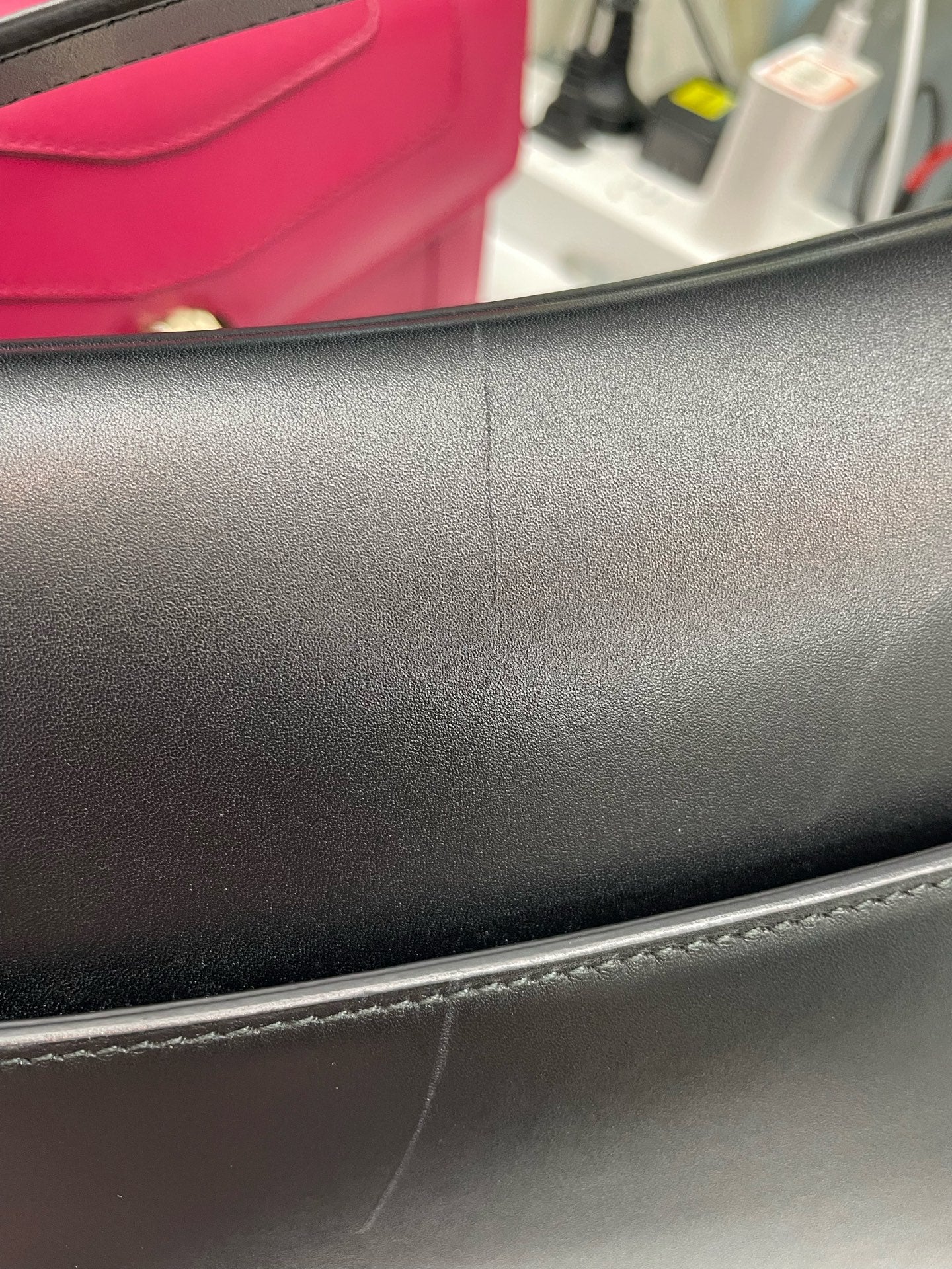 Dior - Saddle - Leather - Black - (Large)