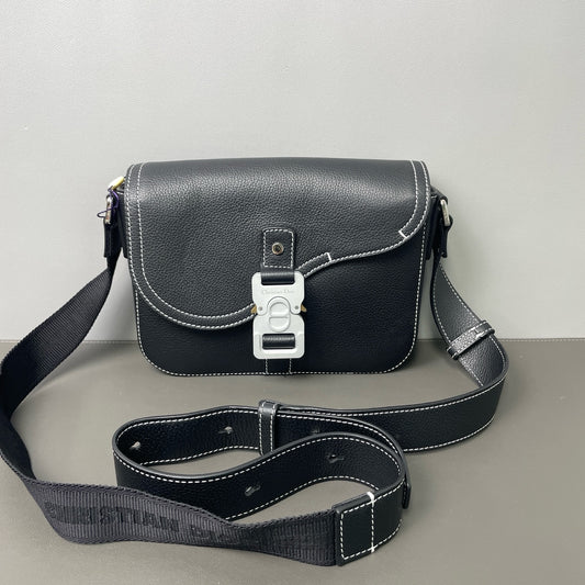 Dior - Saddle - Leather - Black - (medium)
