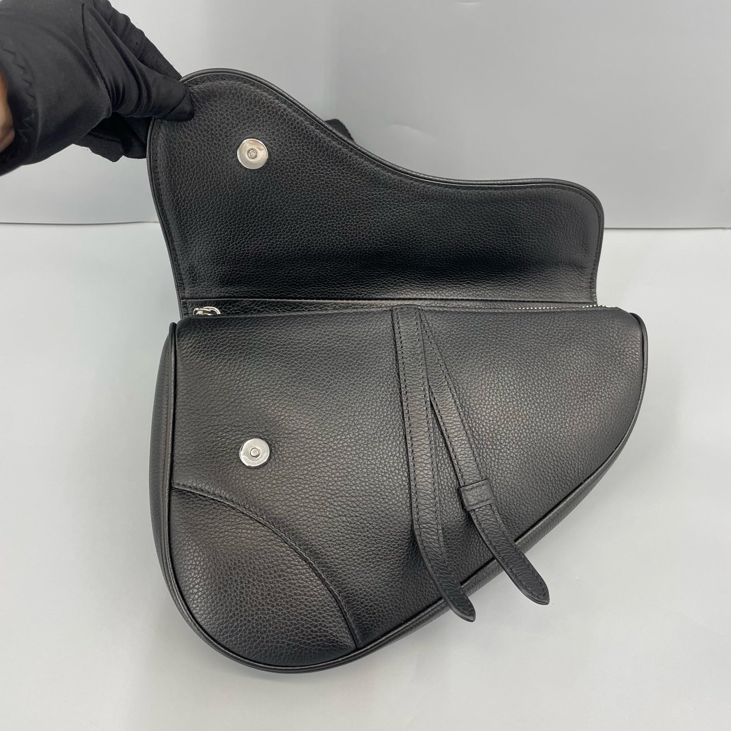 Dior - Saddle - Leather - Black - (medium)