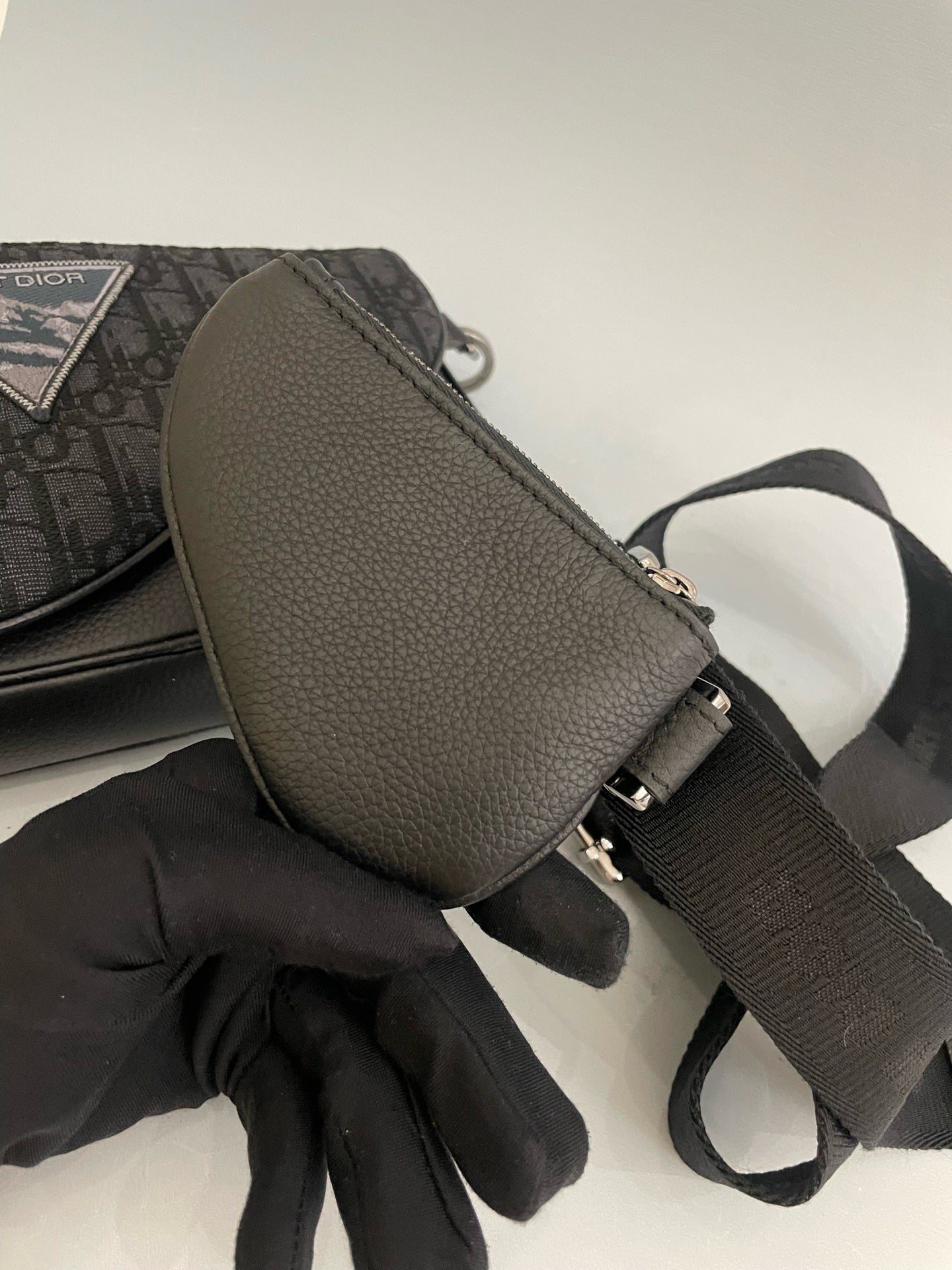Dior - Saddle - Leather - Black - (medium)
