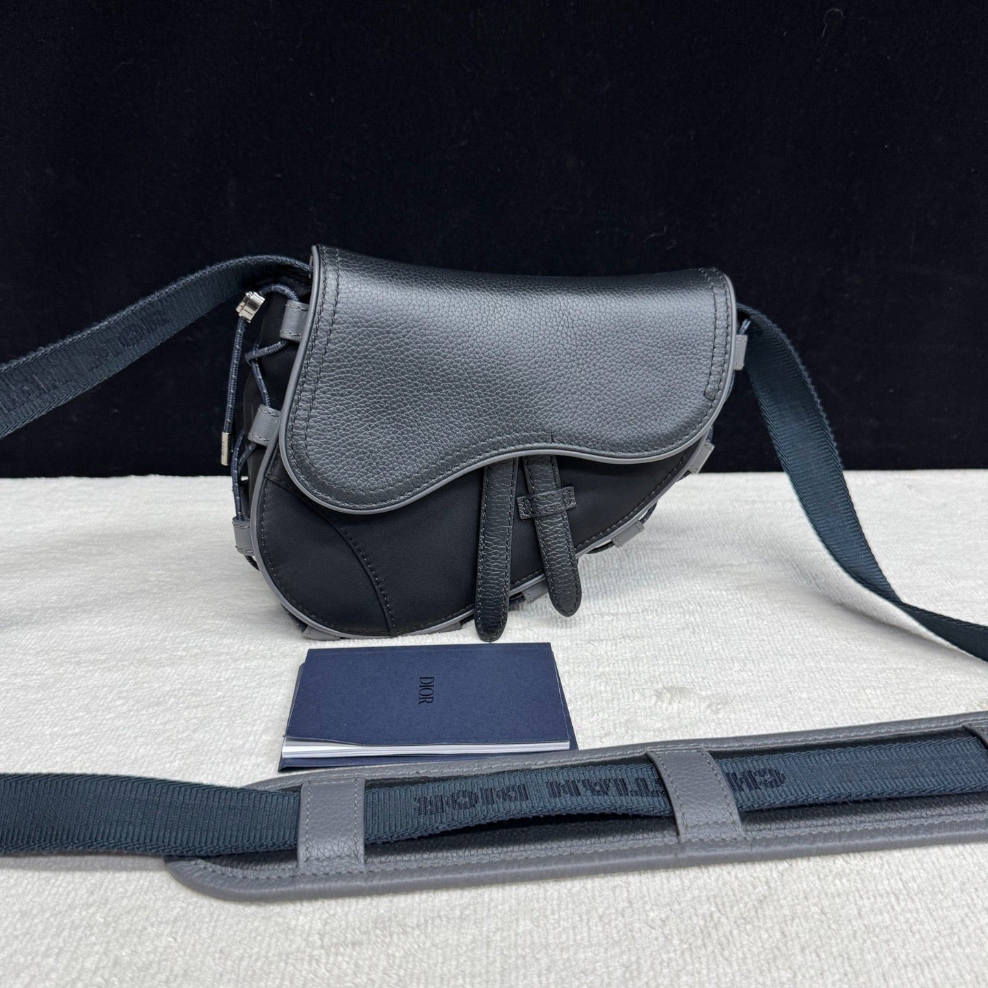 Dior - Saddle - Leather - Black - (mini)