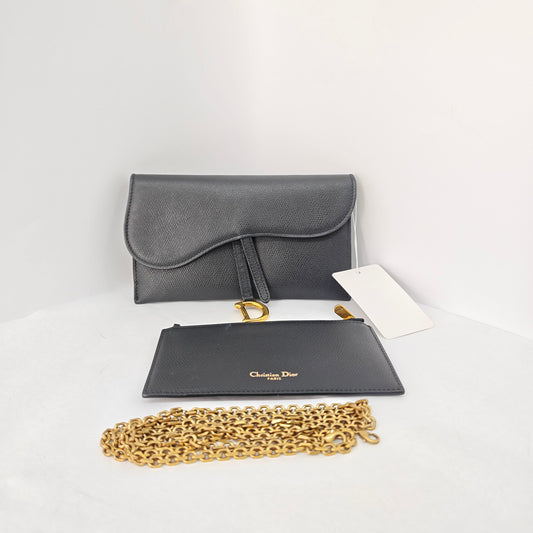 Dior - Saddle - Leather - Black - (mini)