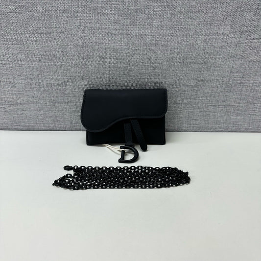 Dior - Saddle - Leather - Black - (mini)