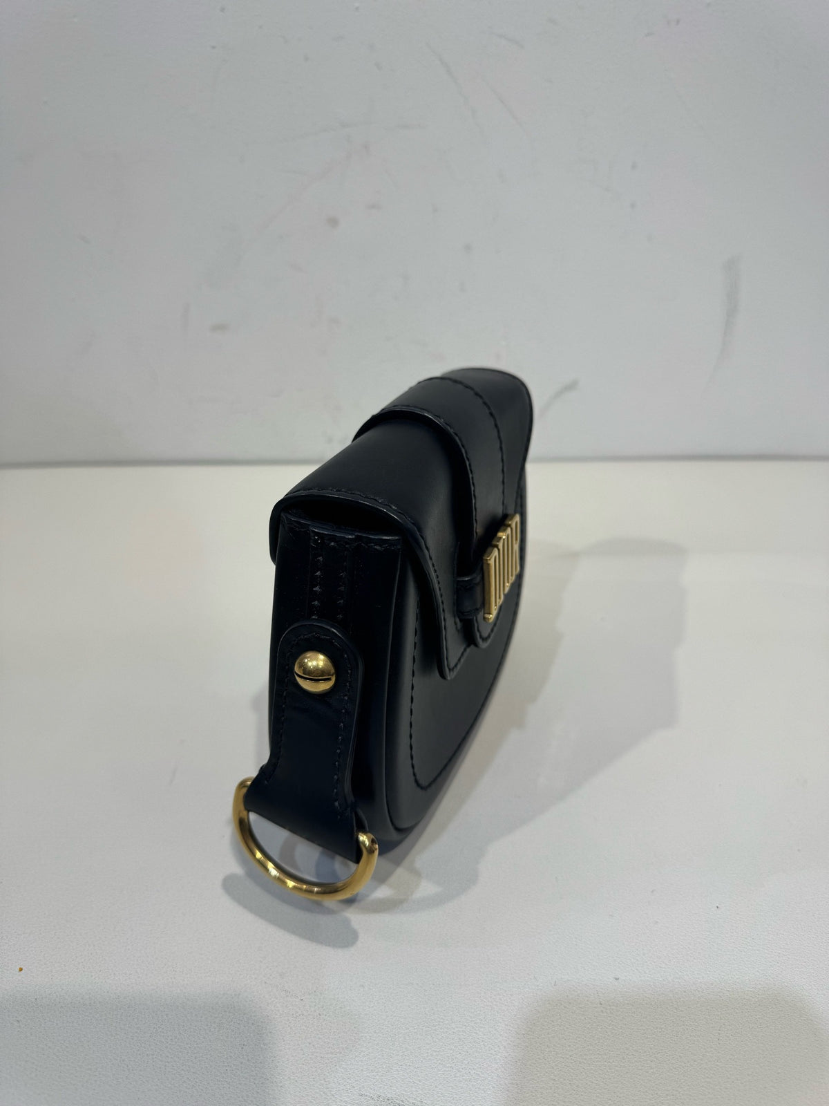 Dior - Saddle - Leather - Black - (mini)