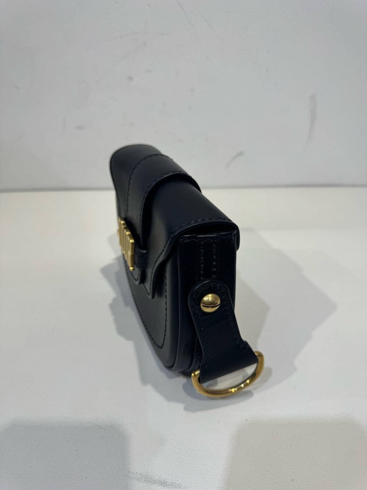 Dior - Saddle - Leather - Black - (mini)