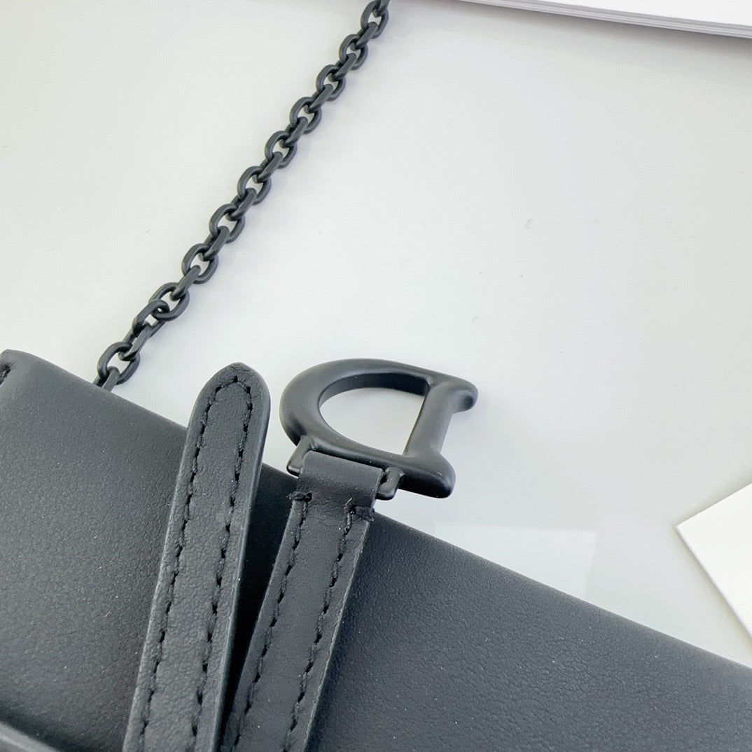 Dior - Saddle - Leather - Black - (mini)