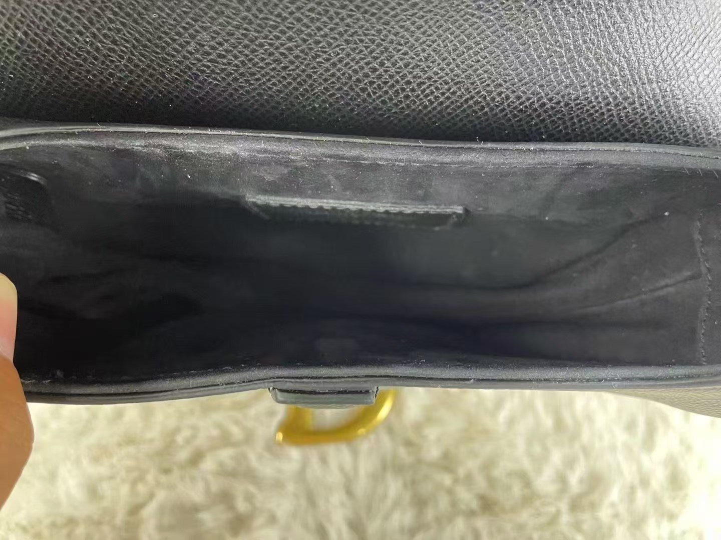 Dior - Saddle - Leather - Black - (mini)